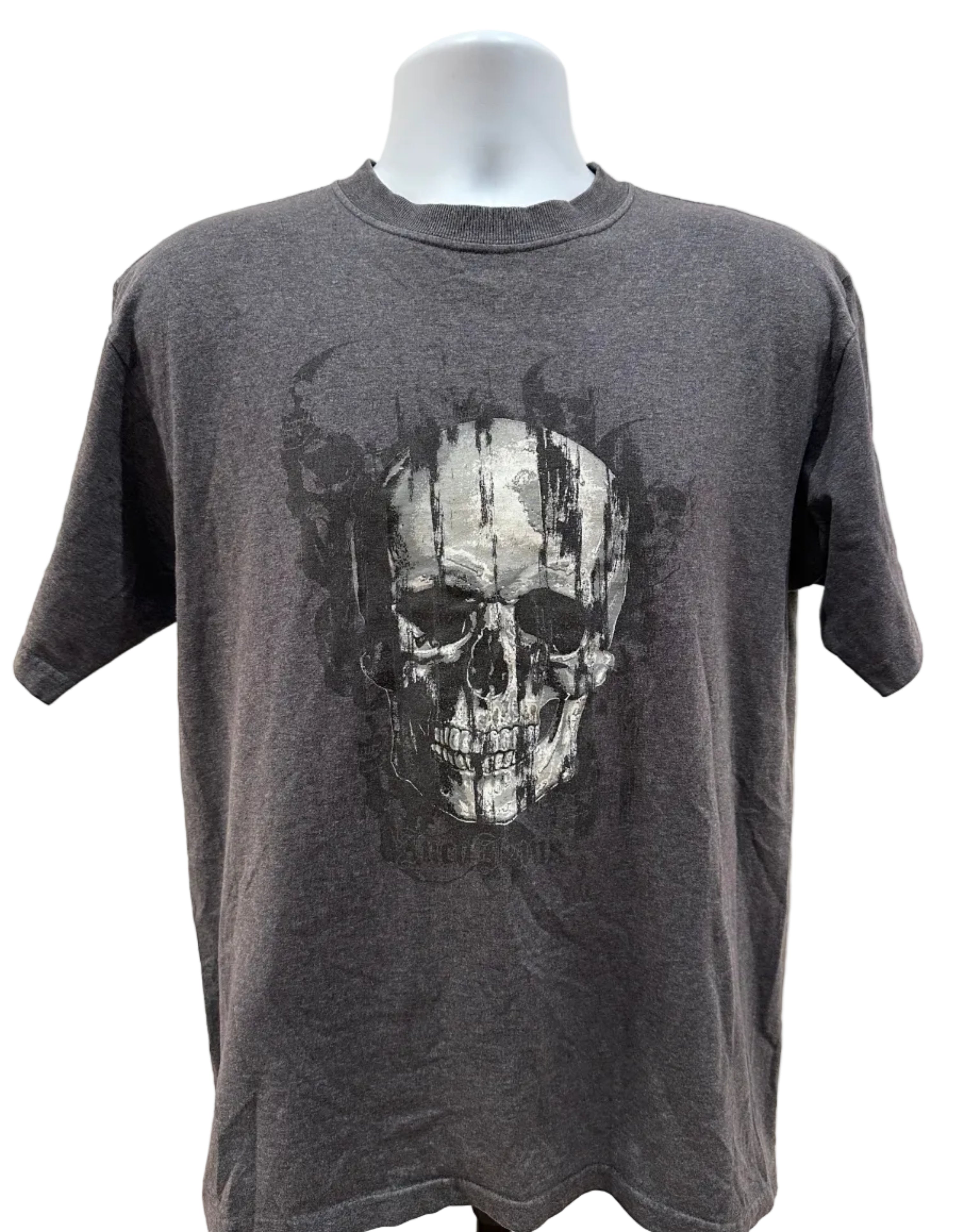 (Men's Large) 2000s JNCO Skull Short Sleeve