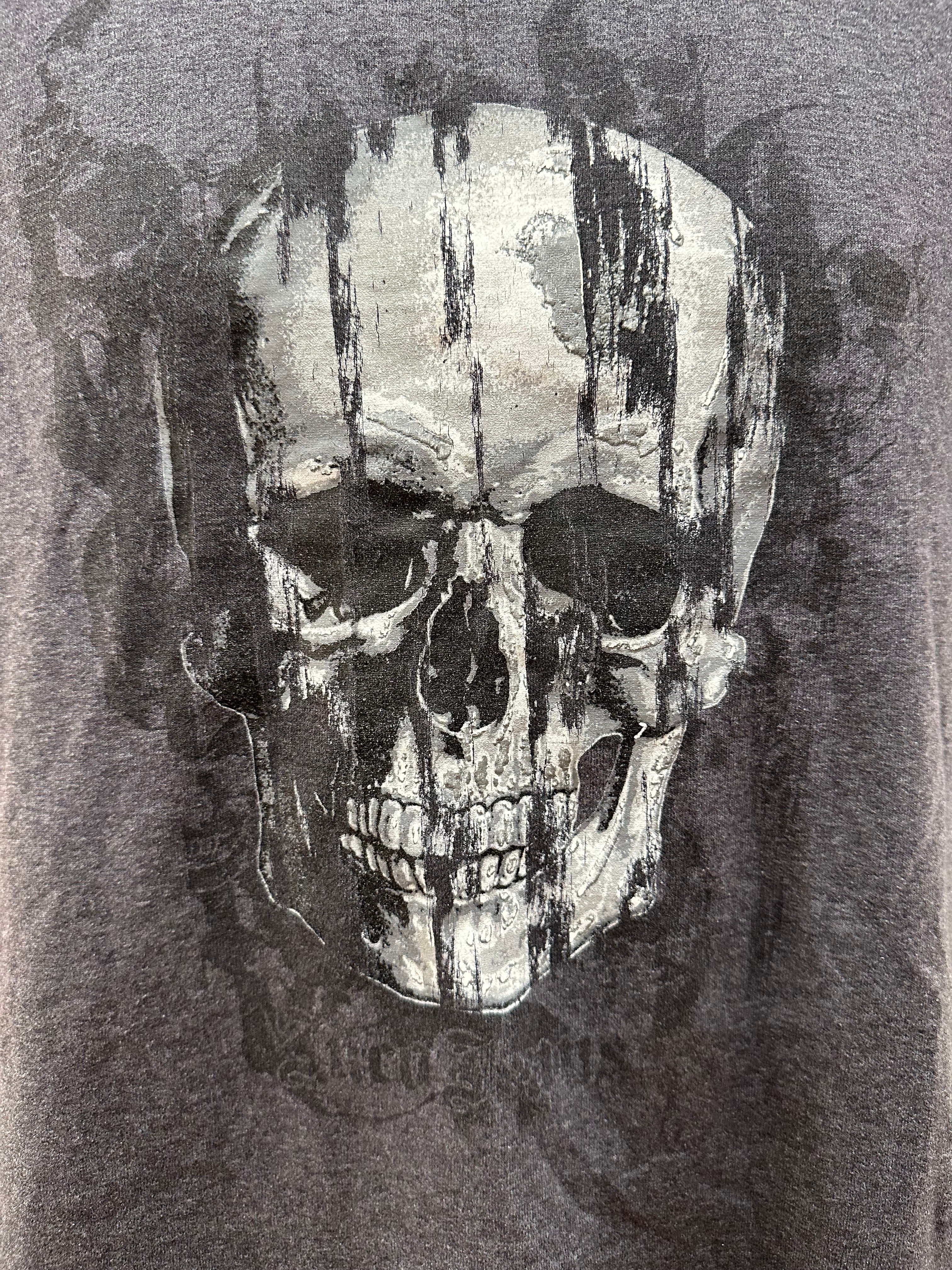 (Men's Large) 2000s JNCO Skull Short Sleeve