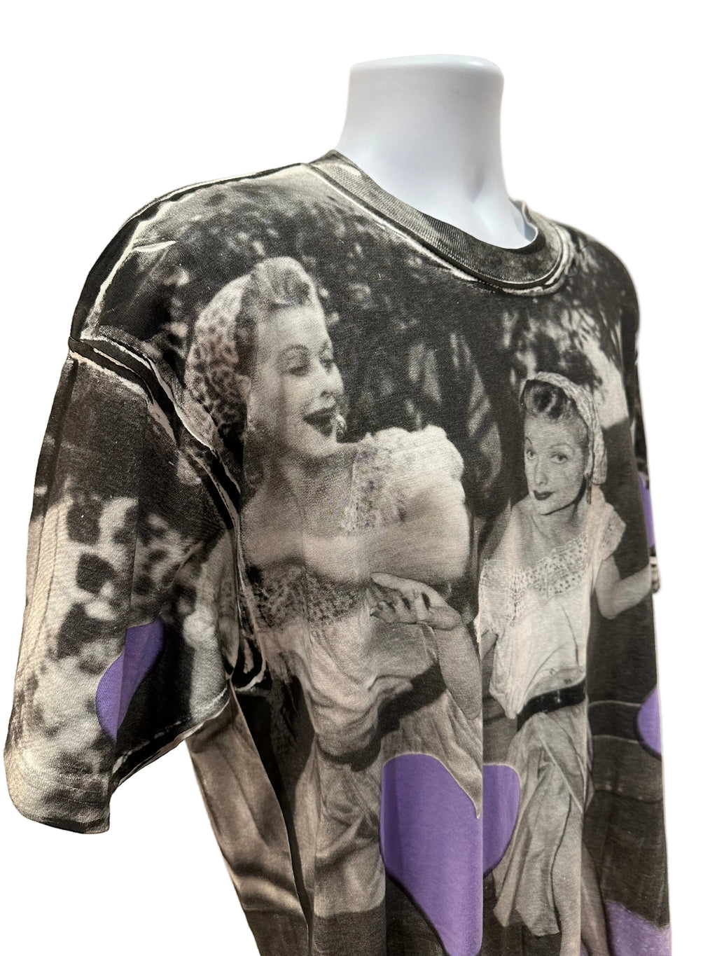 (Mens XL) 90s I Love Lucy AOP Short Sleeve