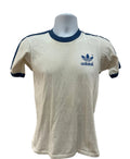 (Men's Medium) 80s Adidas Ringer Short Sleeve