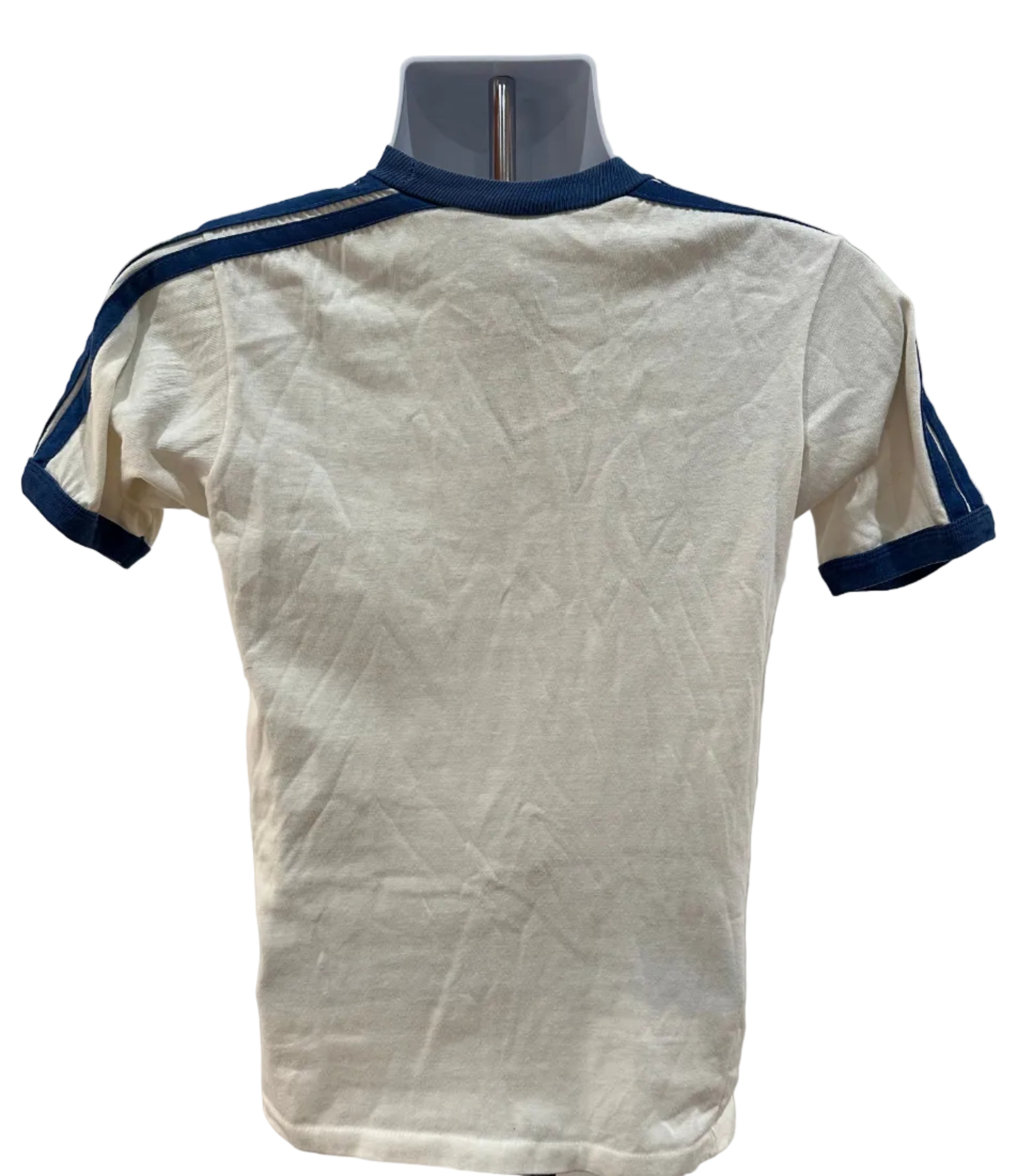 (Men's Medium) 80s Adidas Ringer Short Sleeve