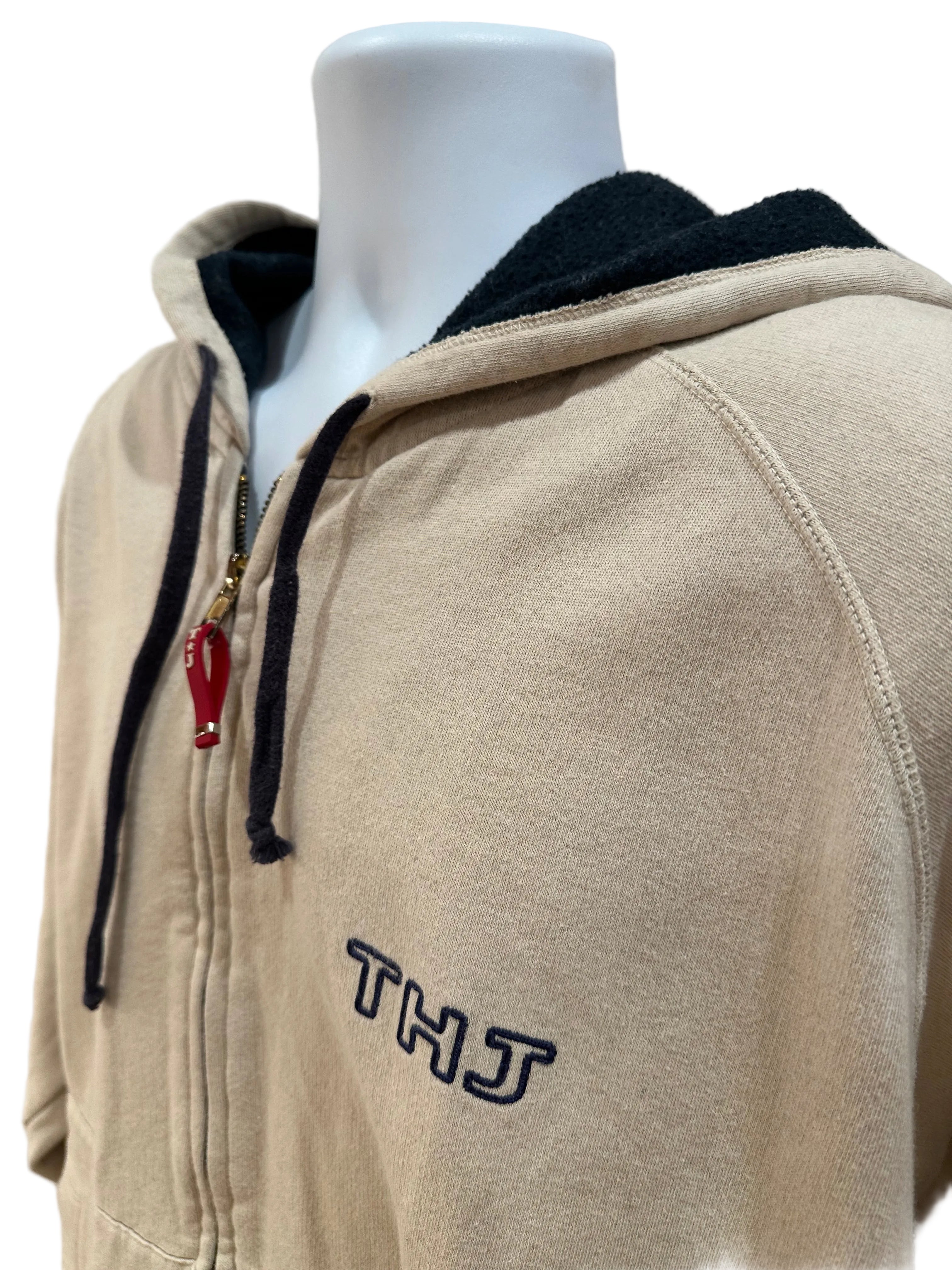 (Men's XL) 90s Tommy Jeans Zip Up Hoodie