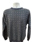 (Men's Large) Vintage Italian Checkered Sweater