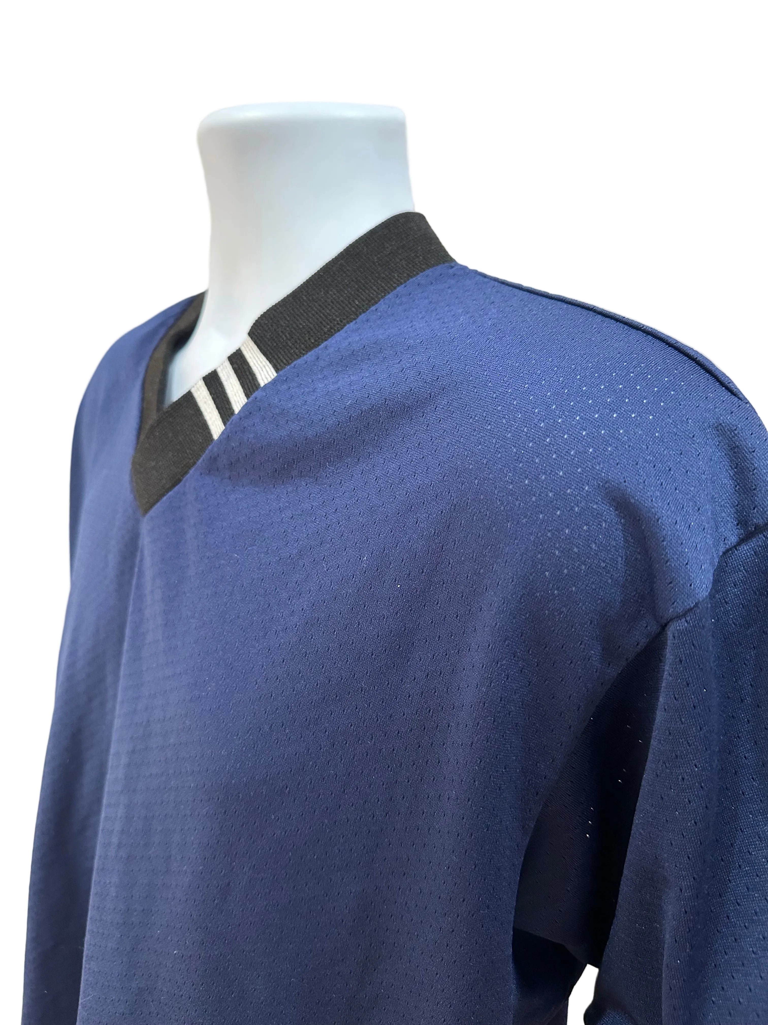 (Men's Medium) 90s Adidas V-Neck Soccer Jersey