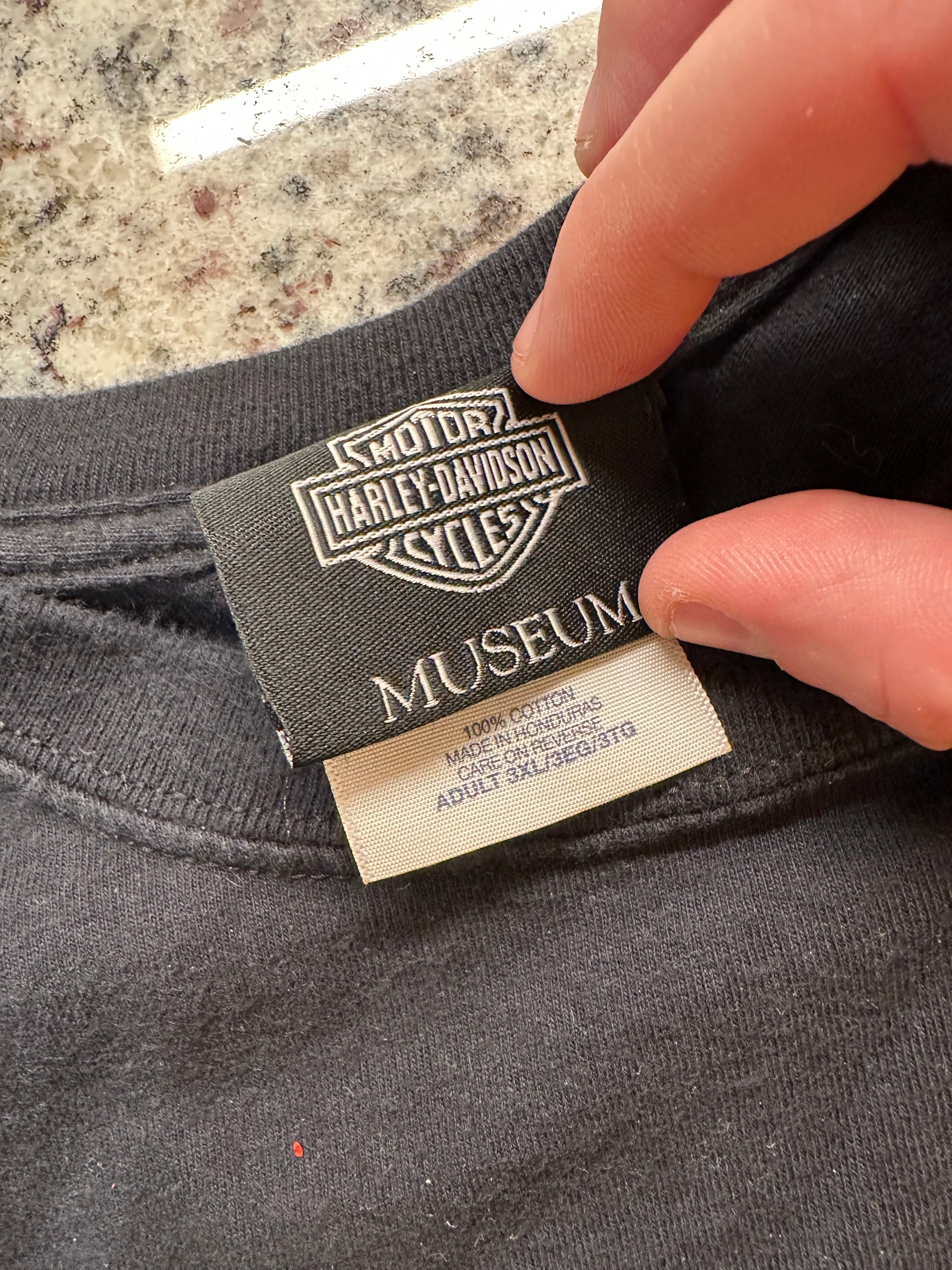 (Men's 3X) Harley Davidson Museum Long Sleeve