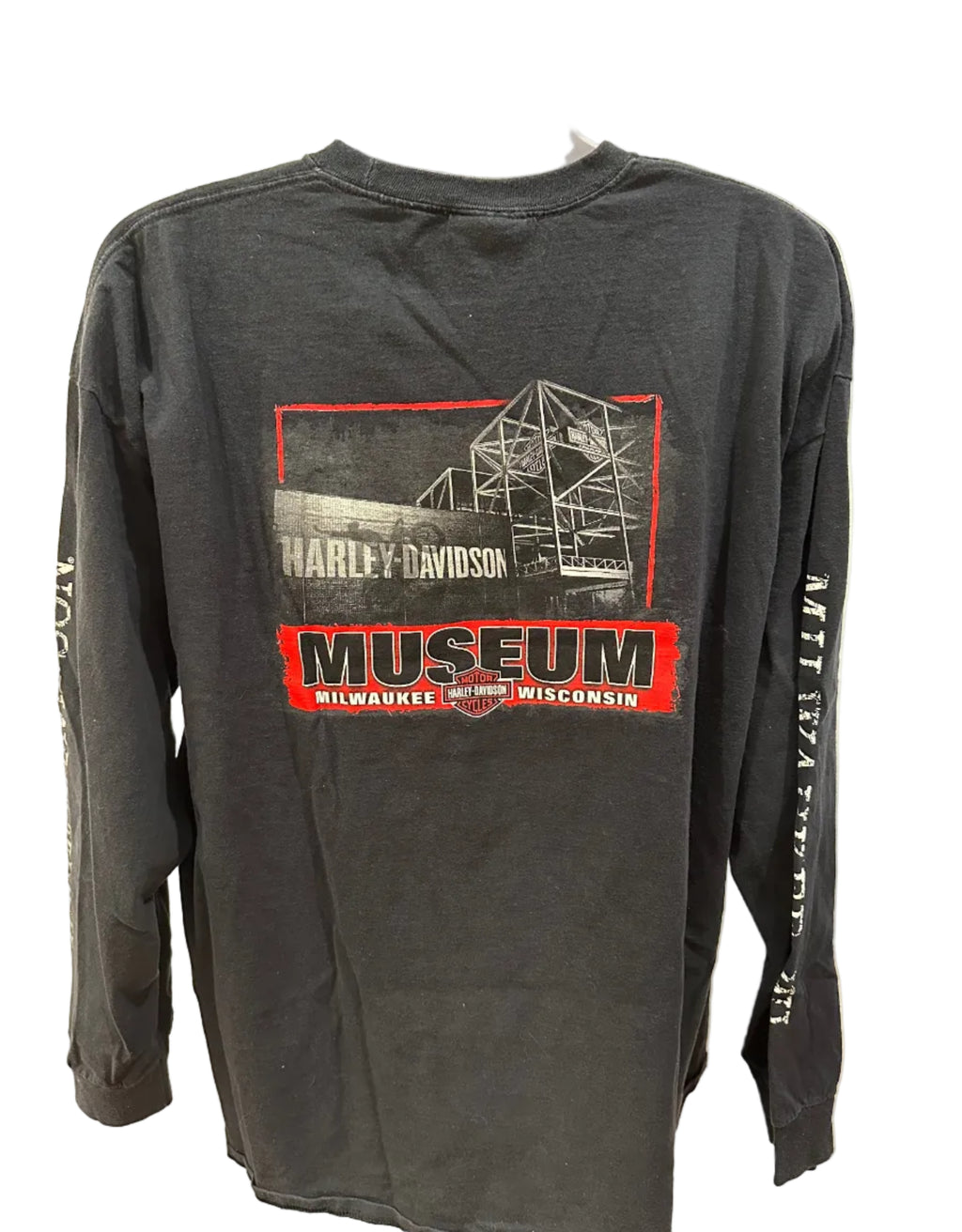 (Men's 3X) Harley Davidson Museum Long Sleeve