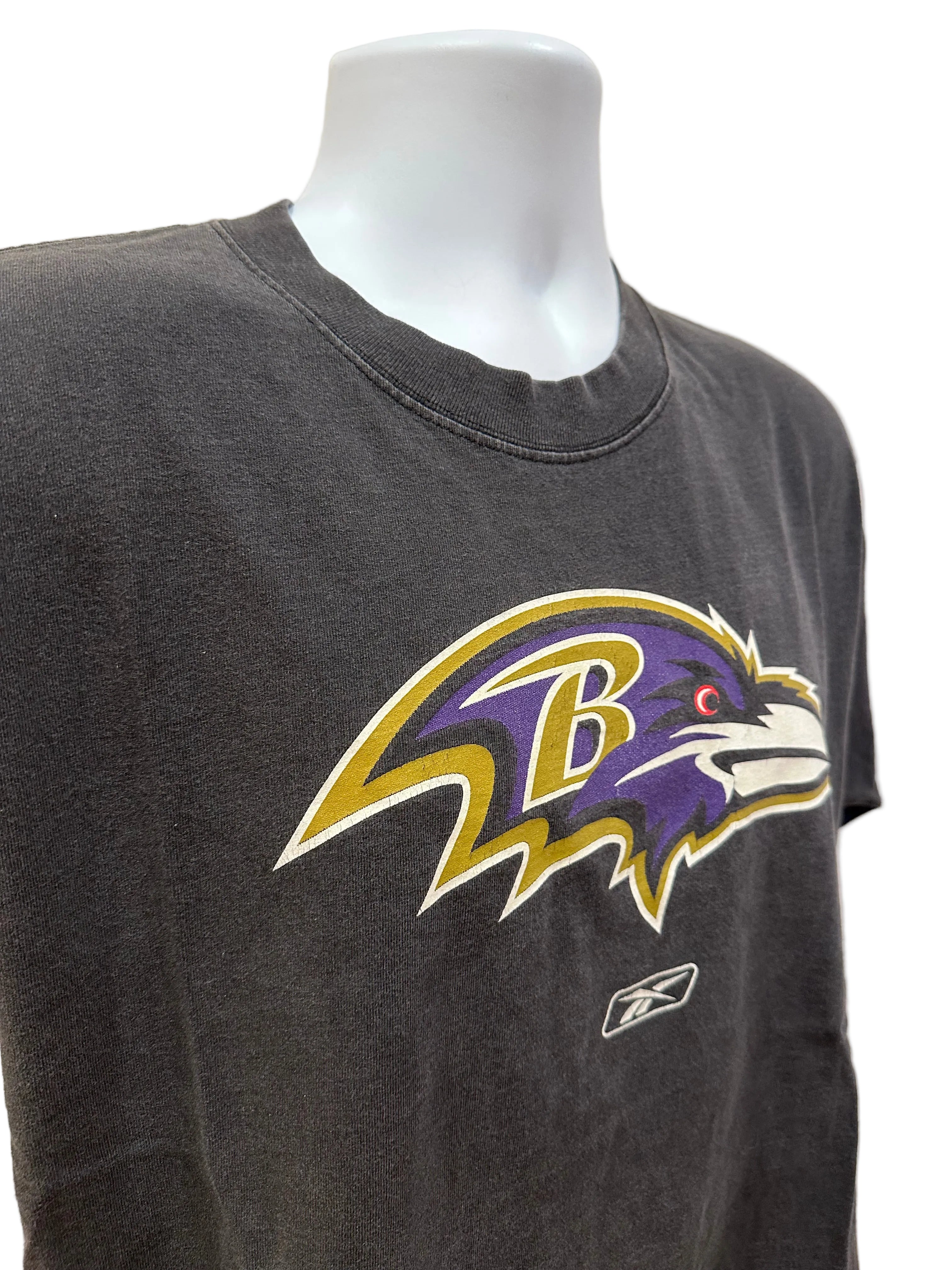 (Men's Medium) 2000s Baltimore Ravens Reebok Short Sleeve