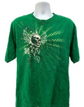 (Men's Large) 2000s Skater Skull Grunge Short Sleeve