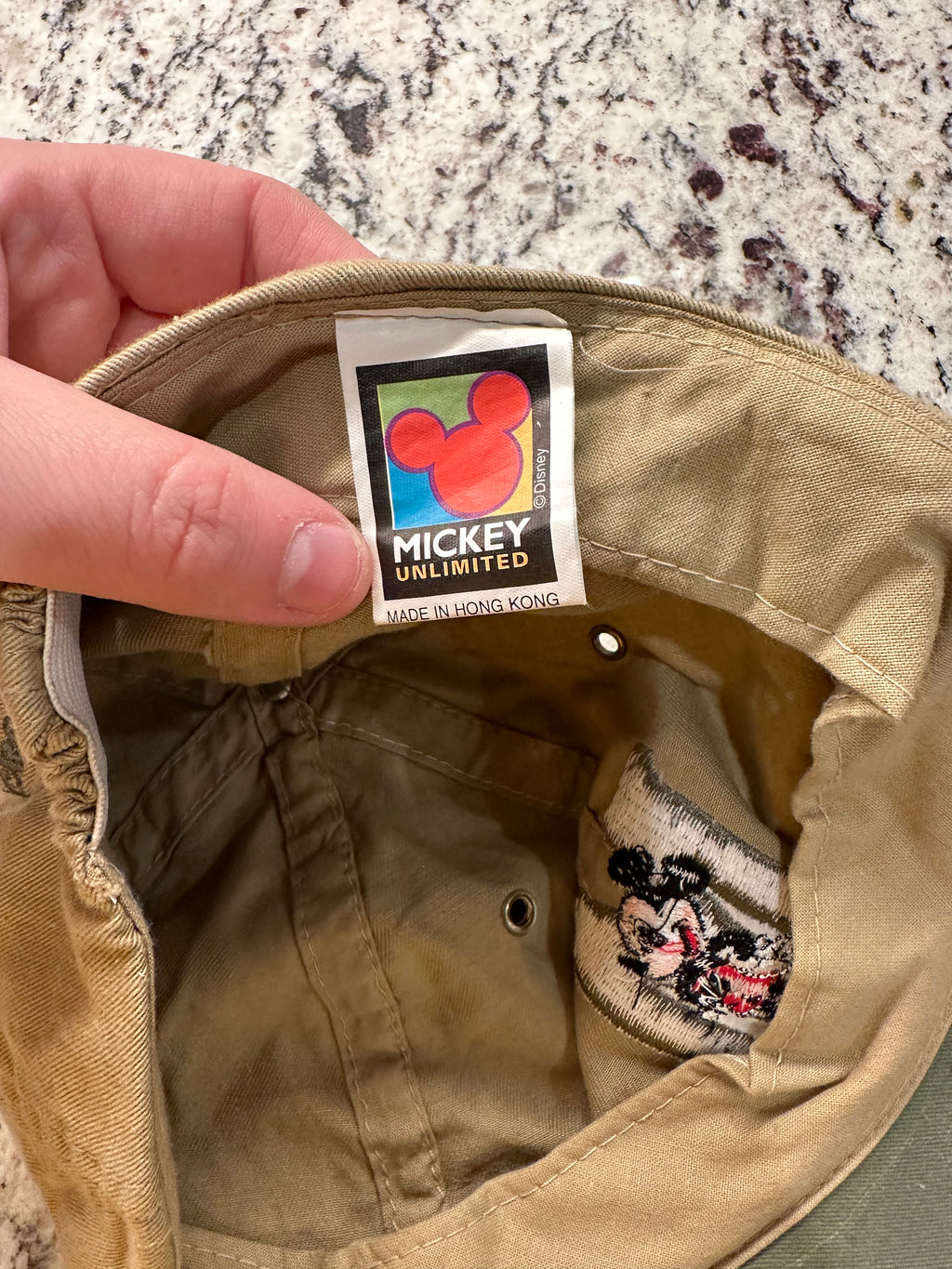 90s Mickey Mouse Stretchband Cap