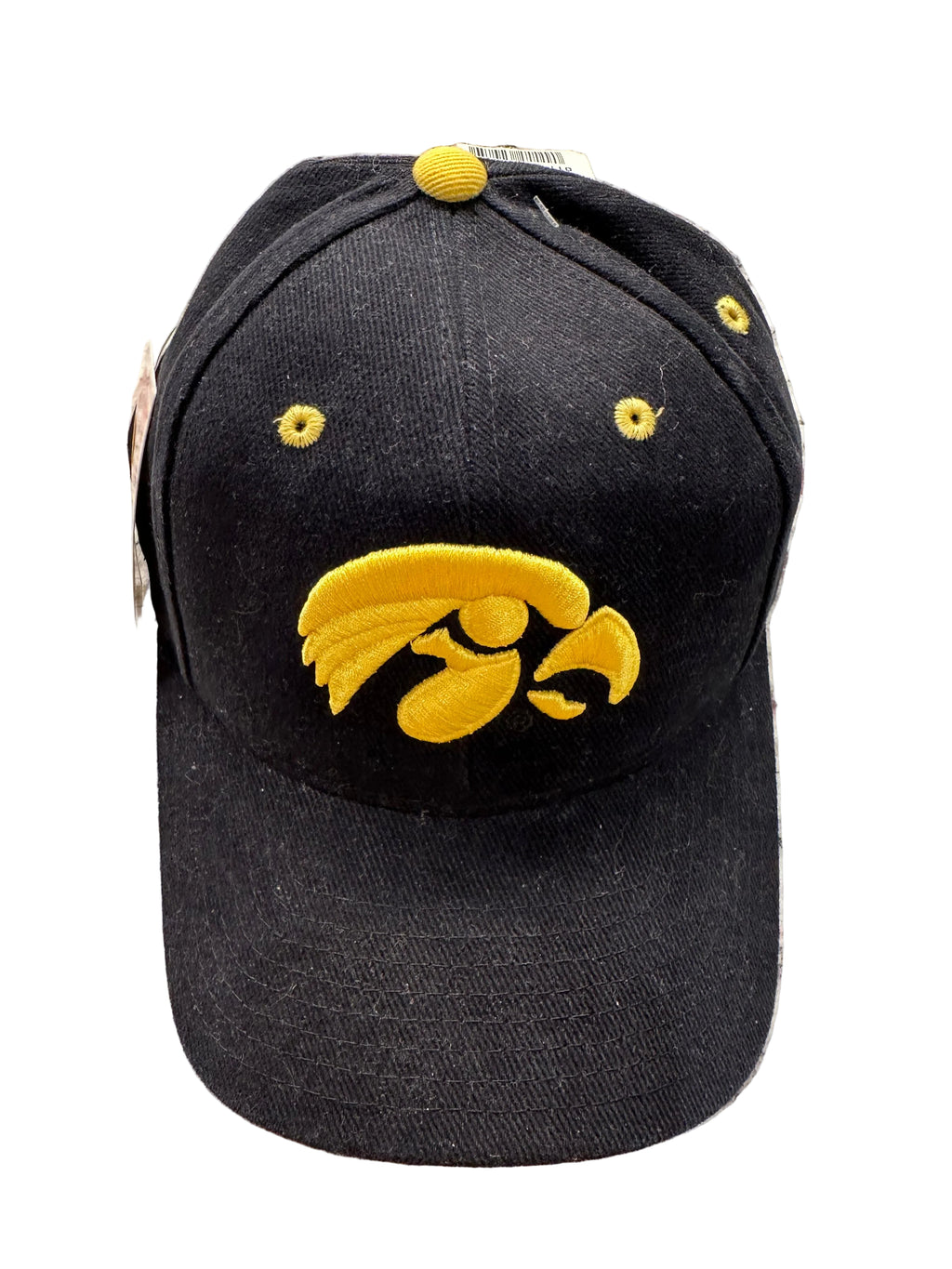 90s Logo Athletic Iowa Hawkeyes Velcro Hat