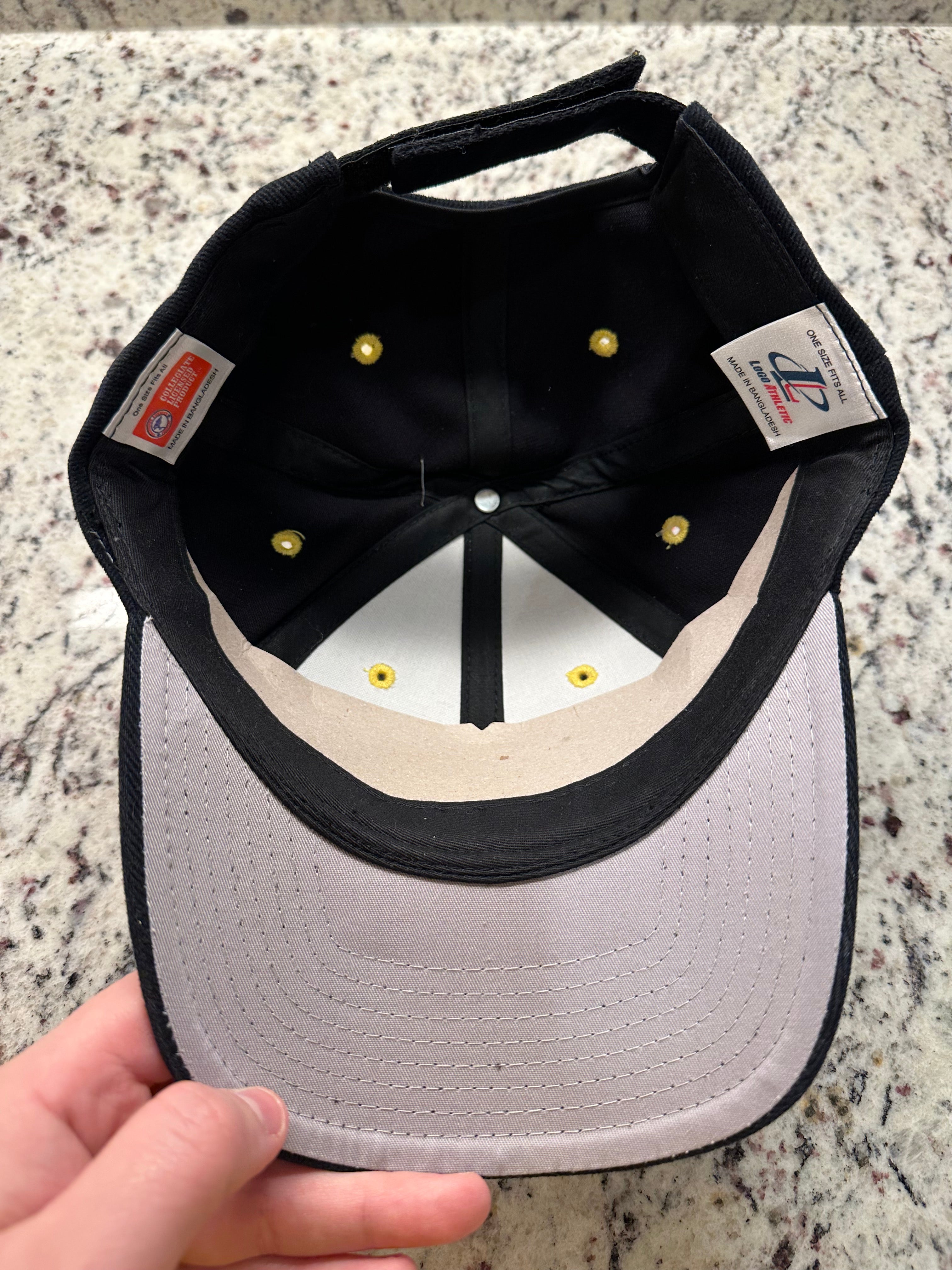 90s Logo Athletic Iowa Hawkeyes Velcro Hat