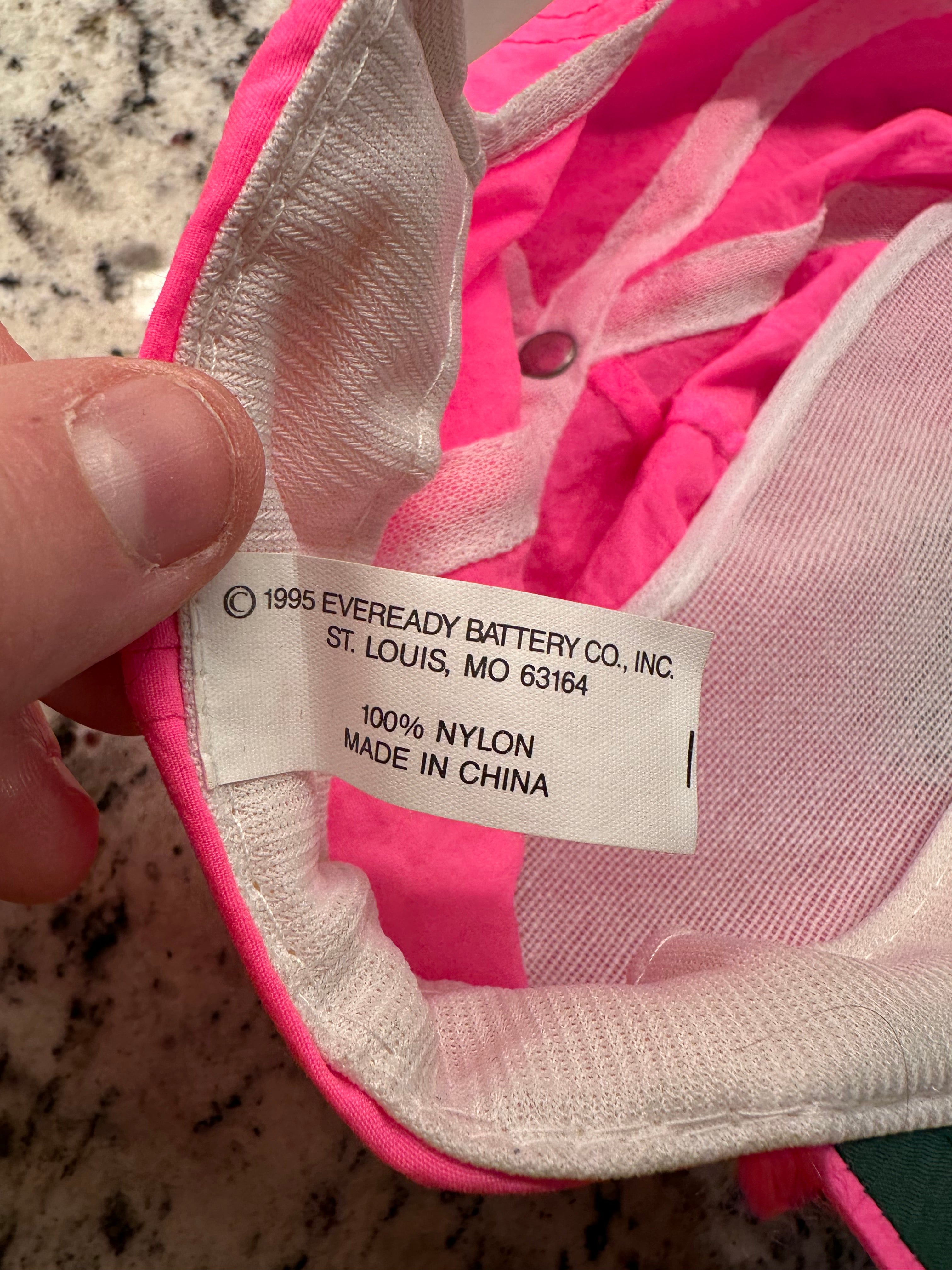 1995 Energizer Bunny Nylon Snapback