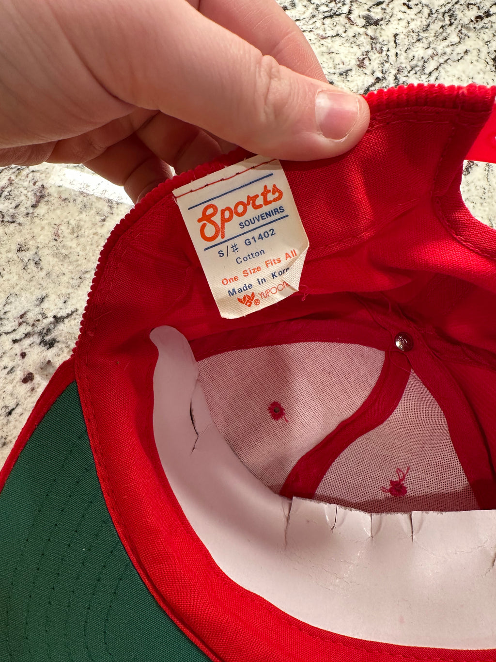 90s St. Louis Corduroy Snapback