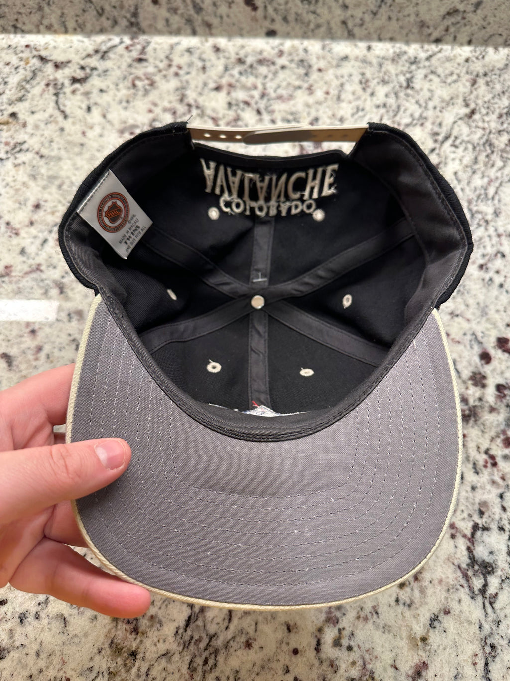 90s Colorado Avalanche Twins Enterprise Snapback