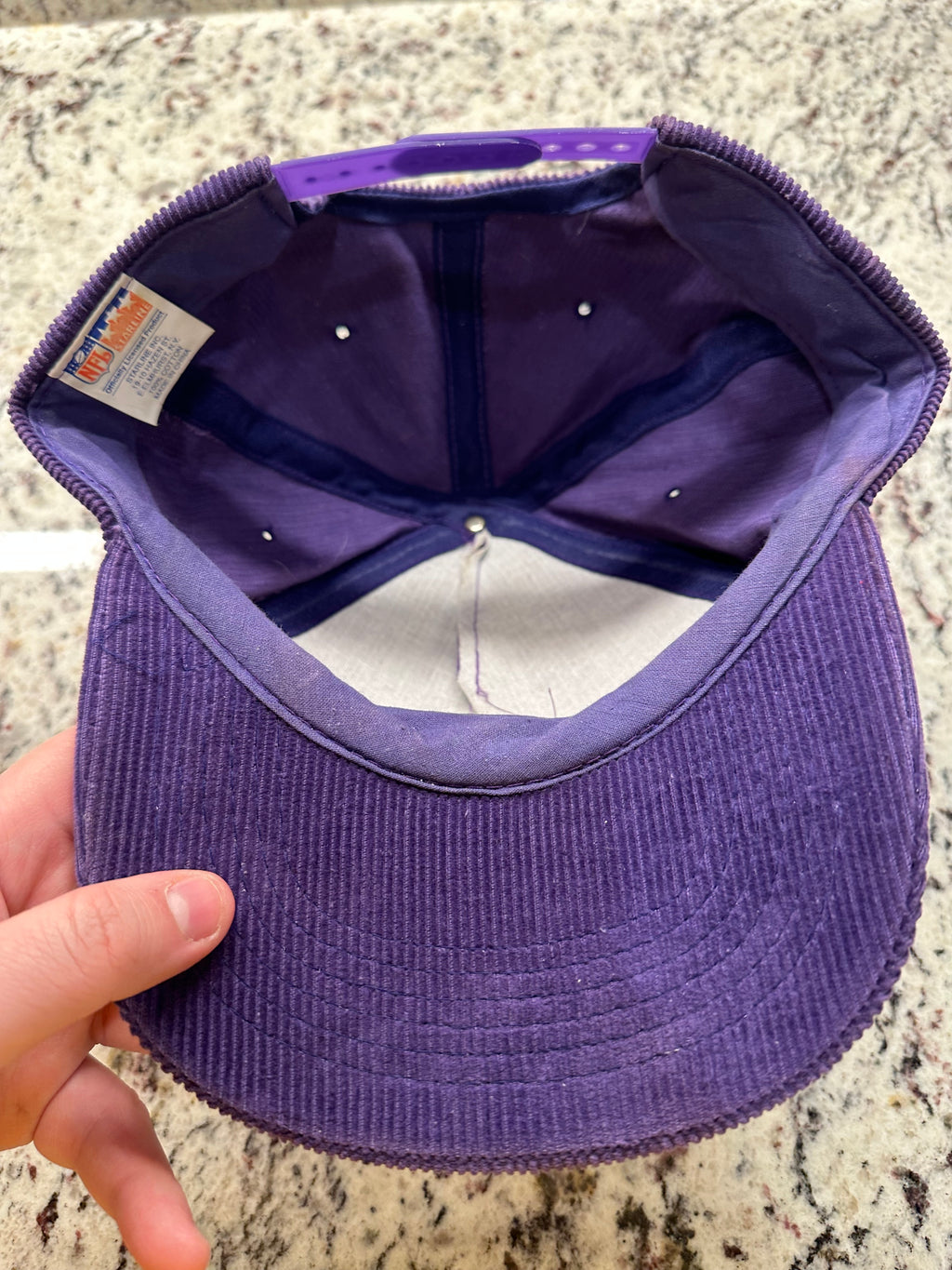 80s Minnesota Vikings Corduroy Snapback