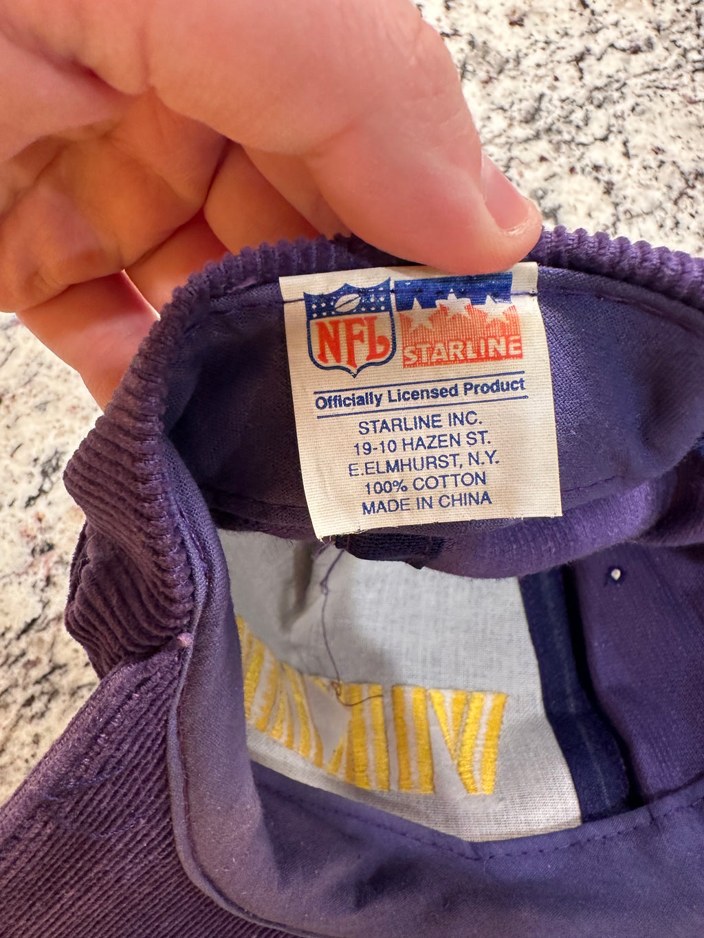 80s Minnesota Vikings Corduroy Snapback