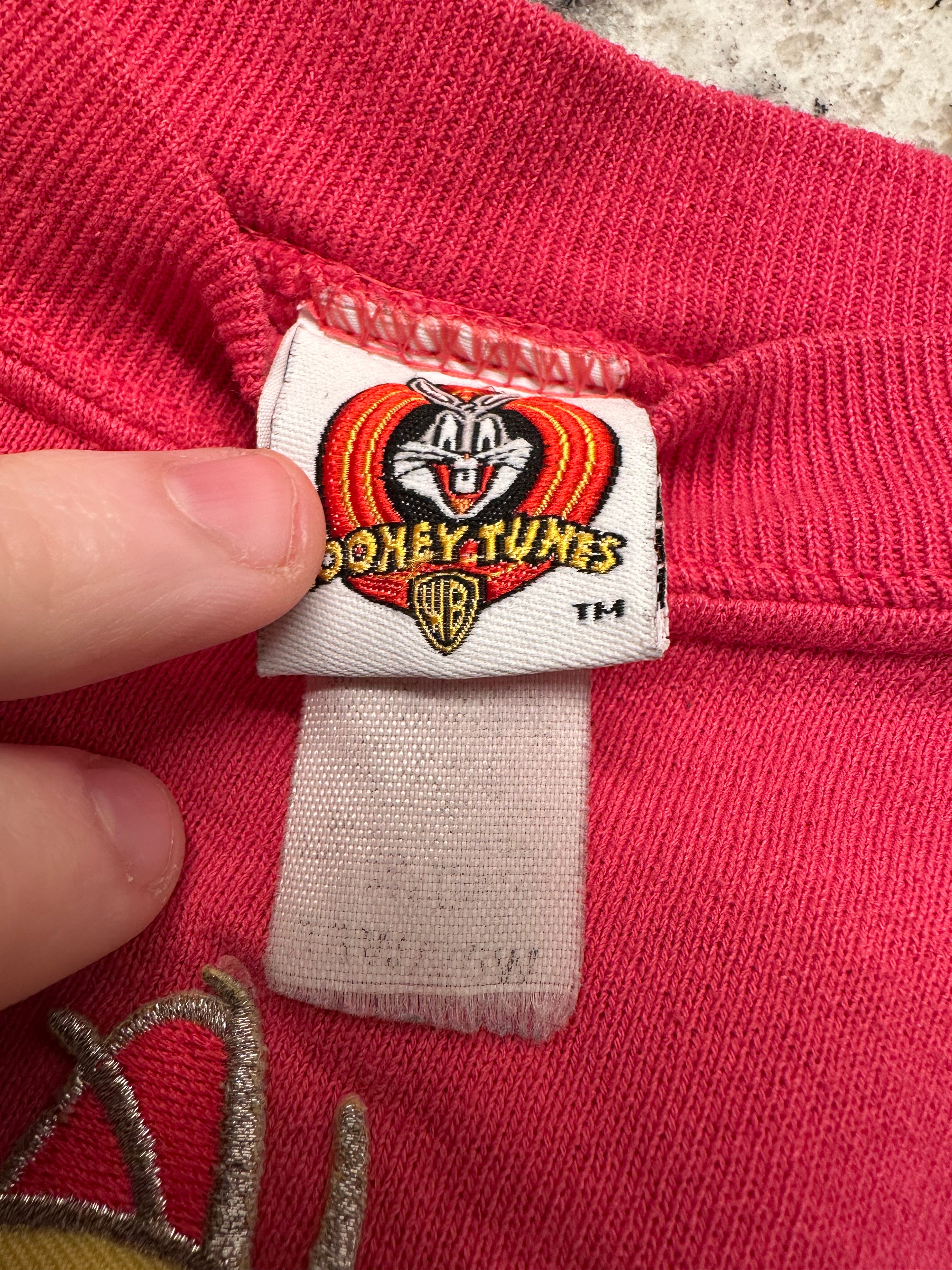 (Women's XL) 1997 Tweety Bird Looney Tunes Crewneck