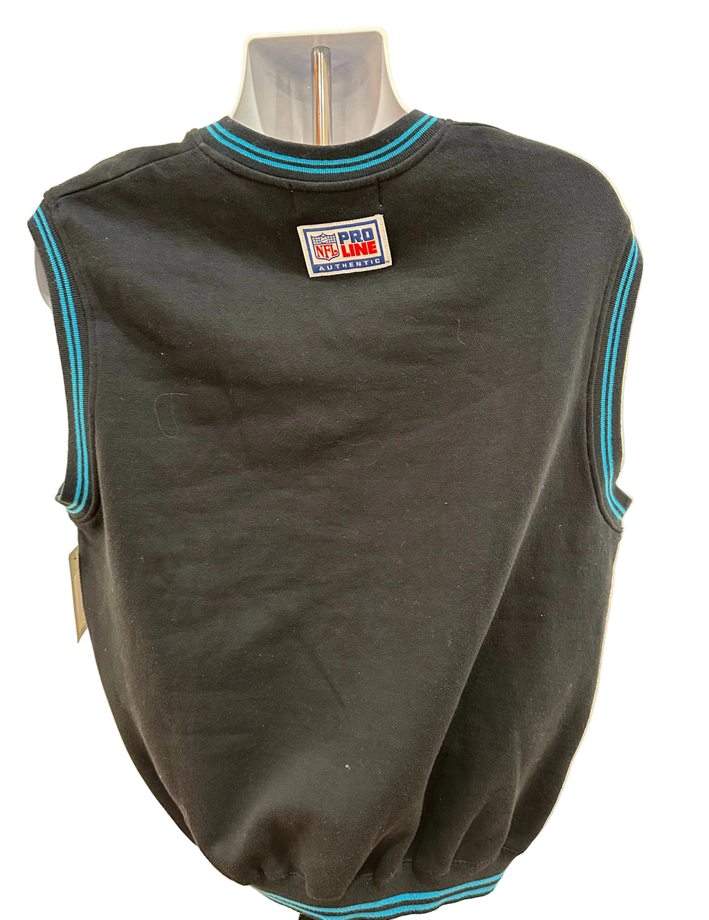 (Mens Large) 90s Reebok Pro Line Carolina Panthers Vest