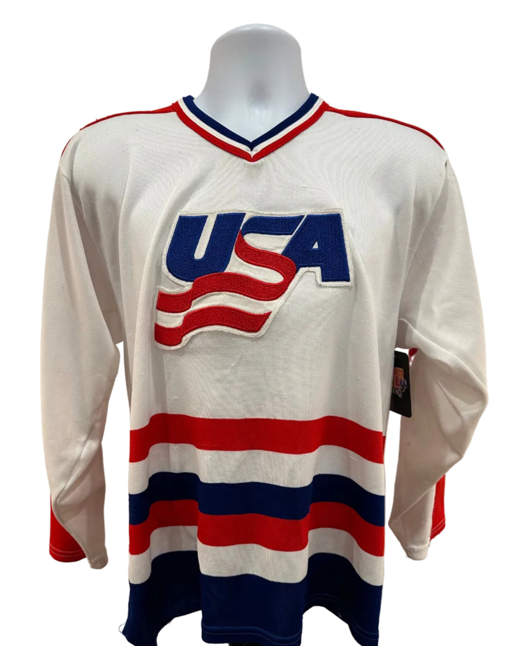 (Mens Medium) 80s CCM Team USA Hockey Jersey