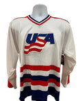 (Mens Medium) 80s CCM Team USA Hockey Jersey