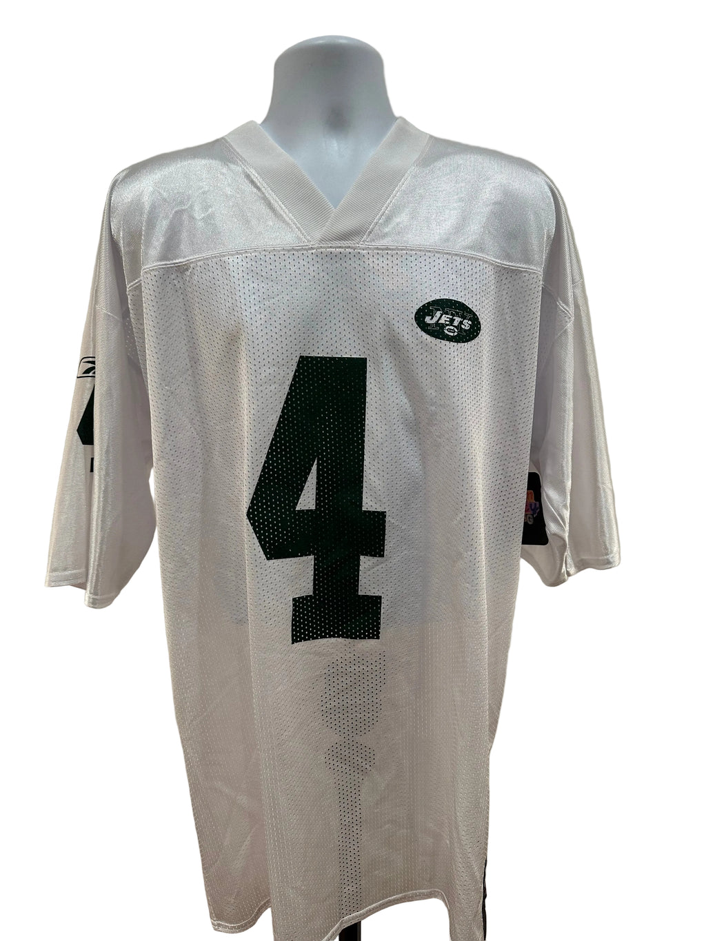 (Mens XL) 2000s Reebok New York Jets #4 Brett Favre Jersey