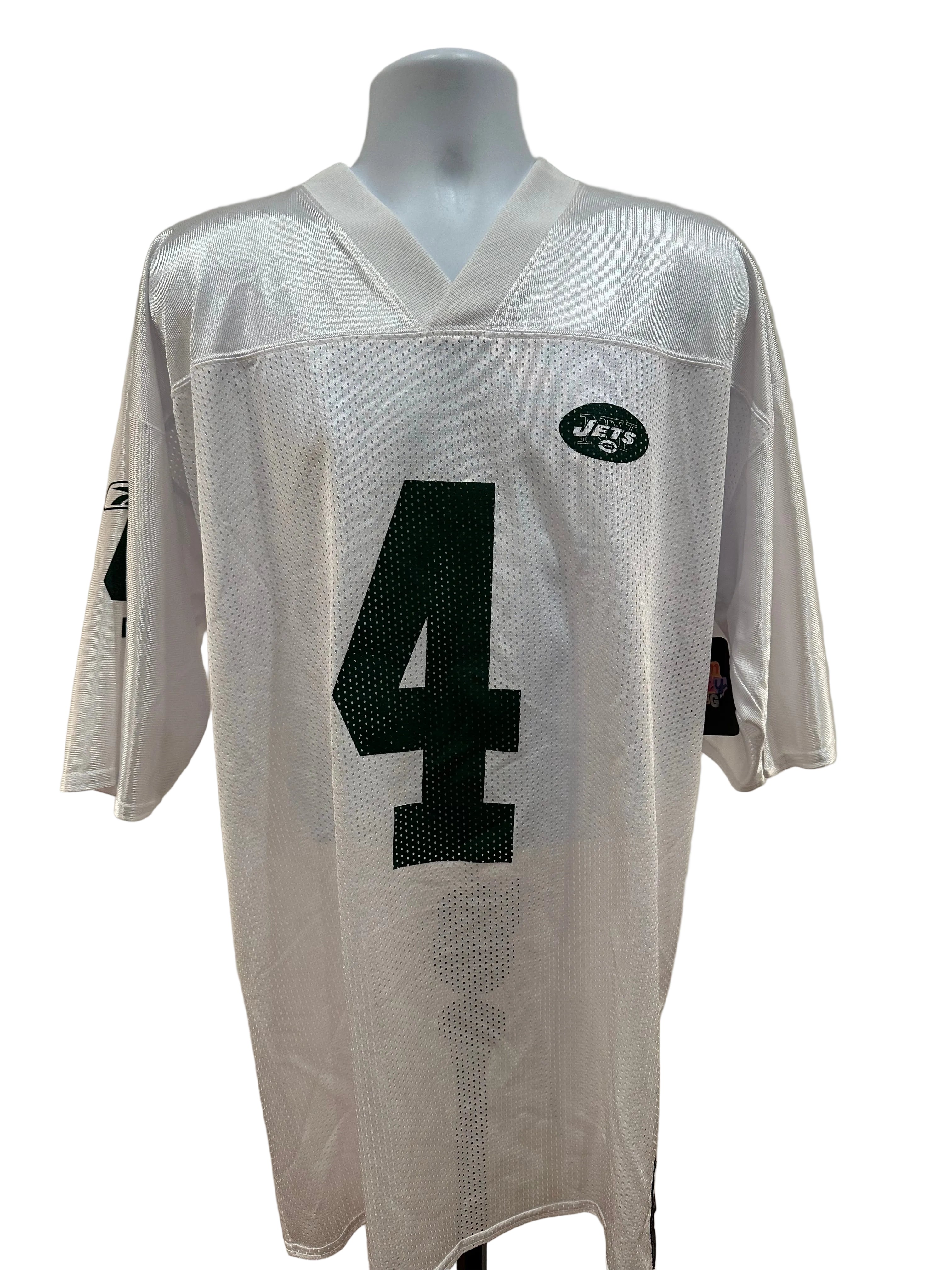 (Mens XL) 2000s Reebok New York Jets #4 Brett Favre Jersey
