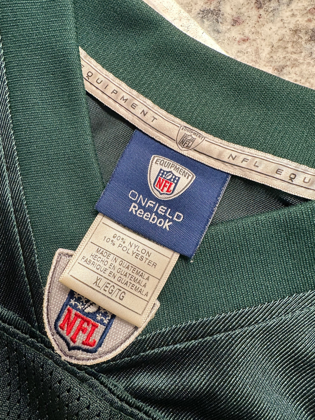 (Mens XL) Y2K Reebok New York Jets #4 Brett Favre Jersey
