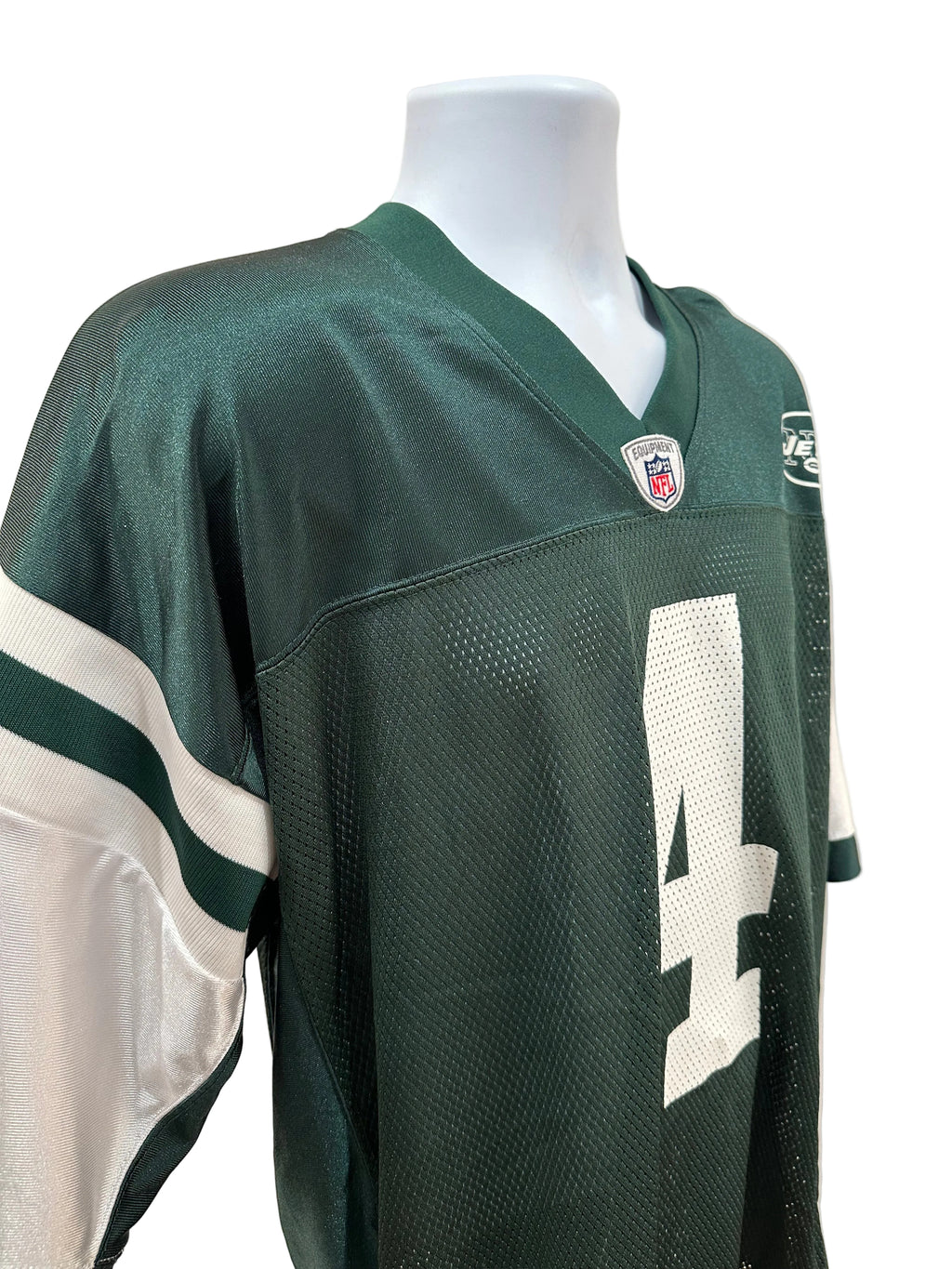 (Mens XL) Y2K Reebok New York Jets #4 Brett Favre Jersey