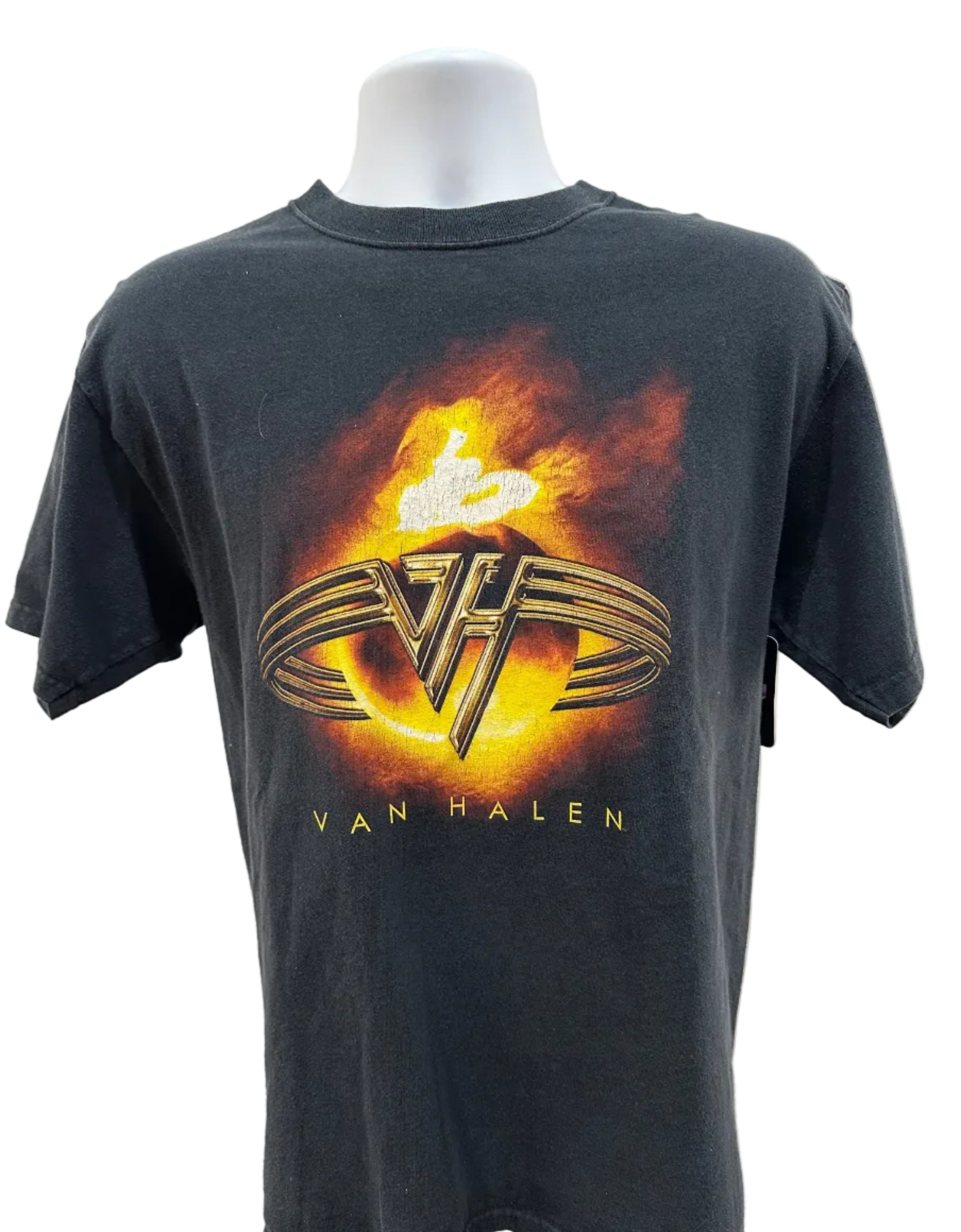 (Mens Large) 2004 Van Halen Flame US Tour Short Sleeve