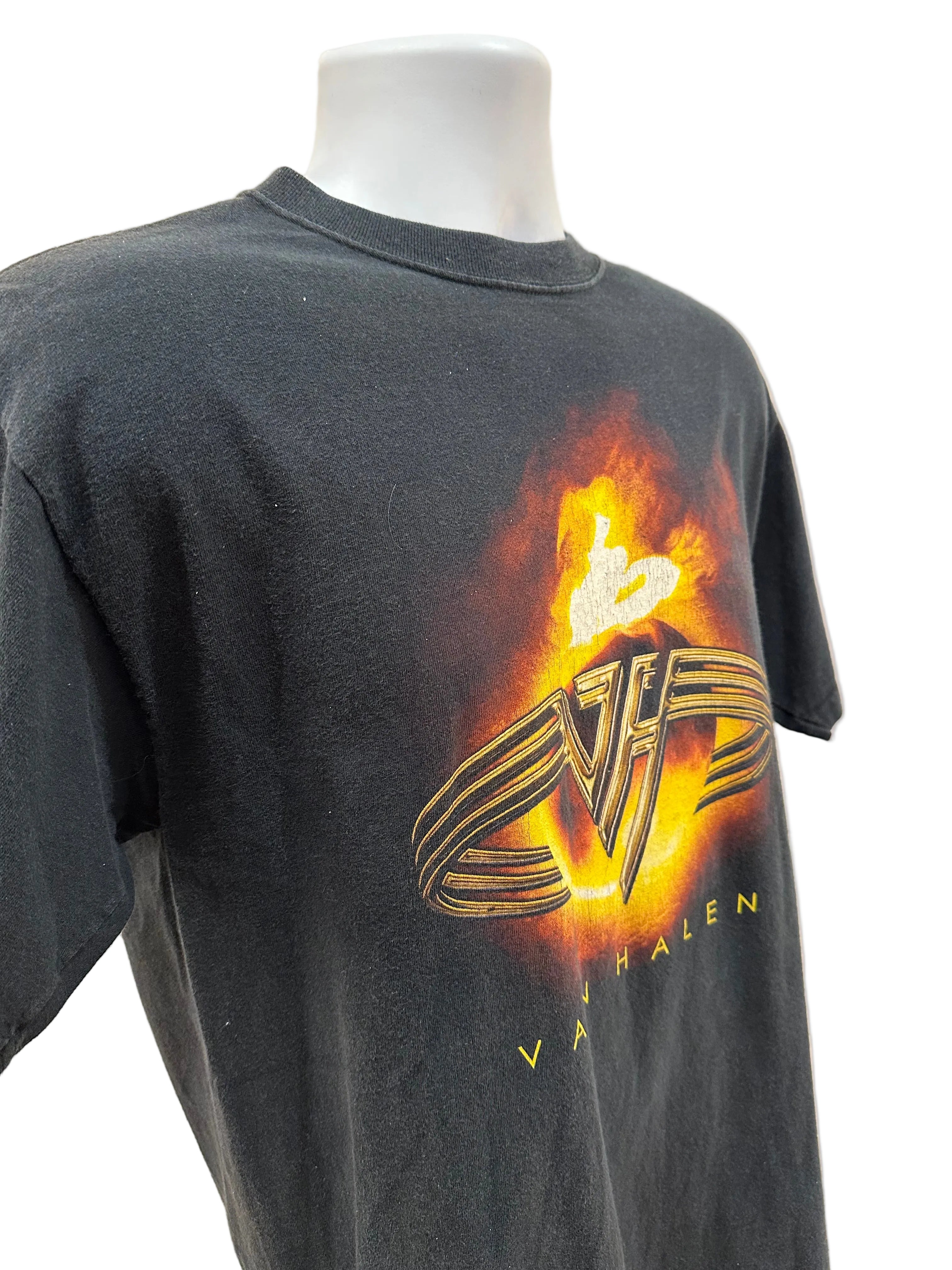 (Mens Large) 2004 Van Halen Flame US Tour Short Sleeve