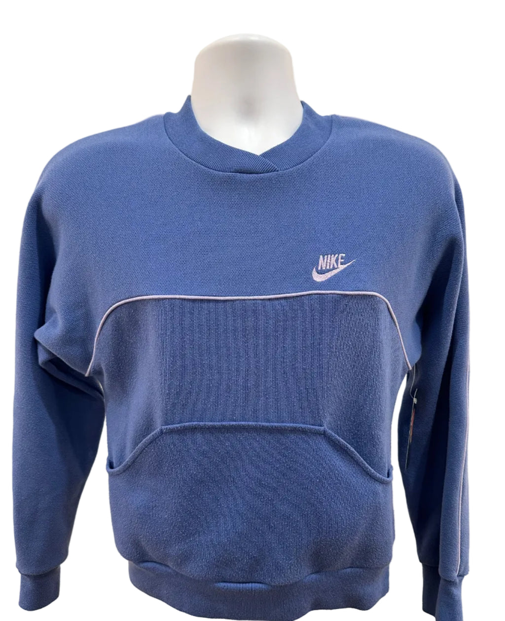 (Mens Medium) 80s Nike Blue Pullover