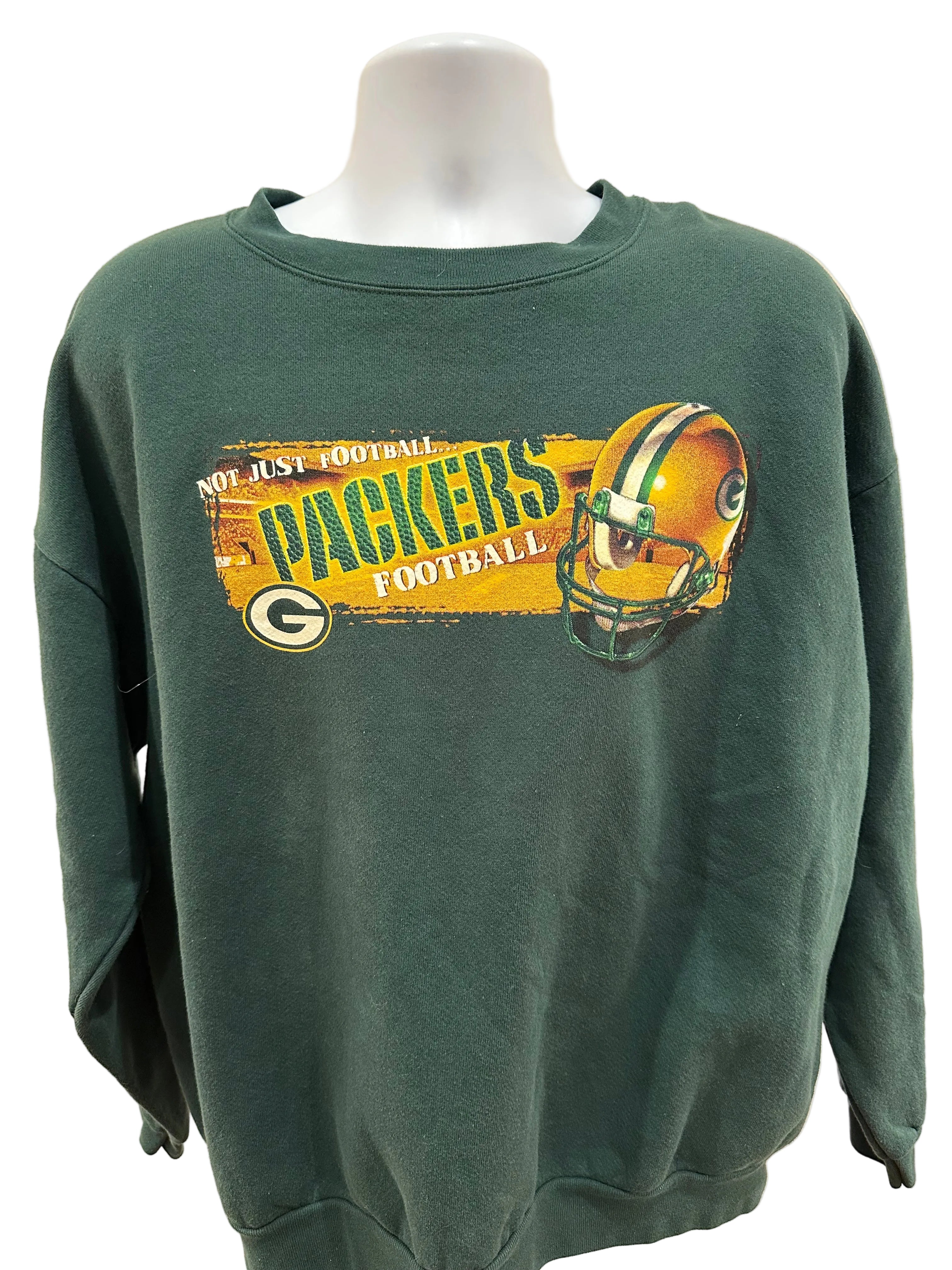 (Mens XL) 2000s Green Bay Packers Crewneck