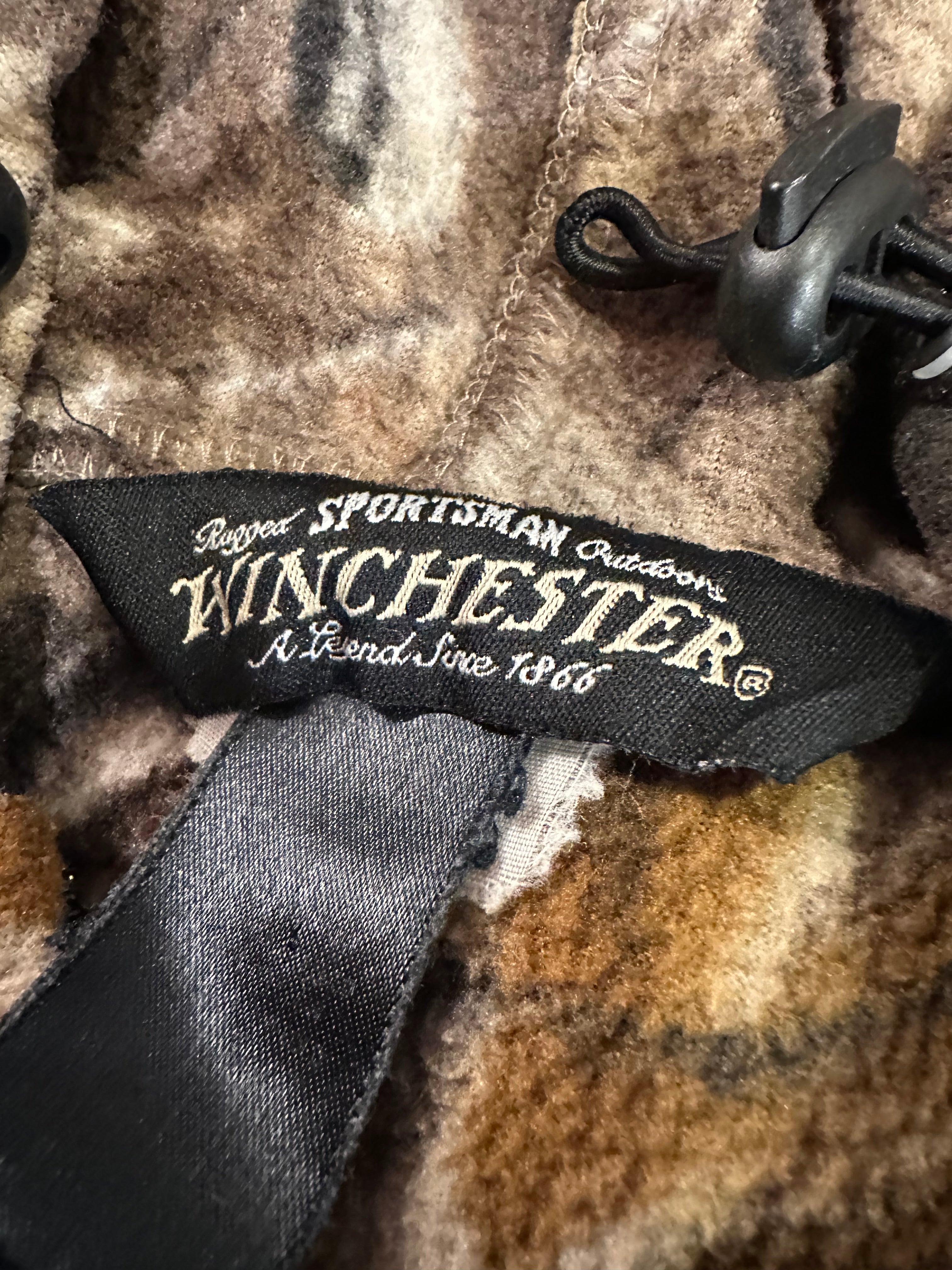 (Mens XL) Winchester Camo Fleece Jacket