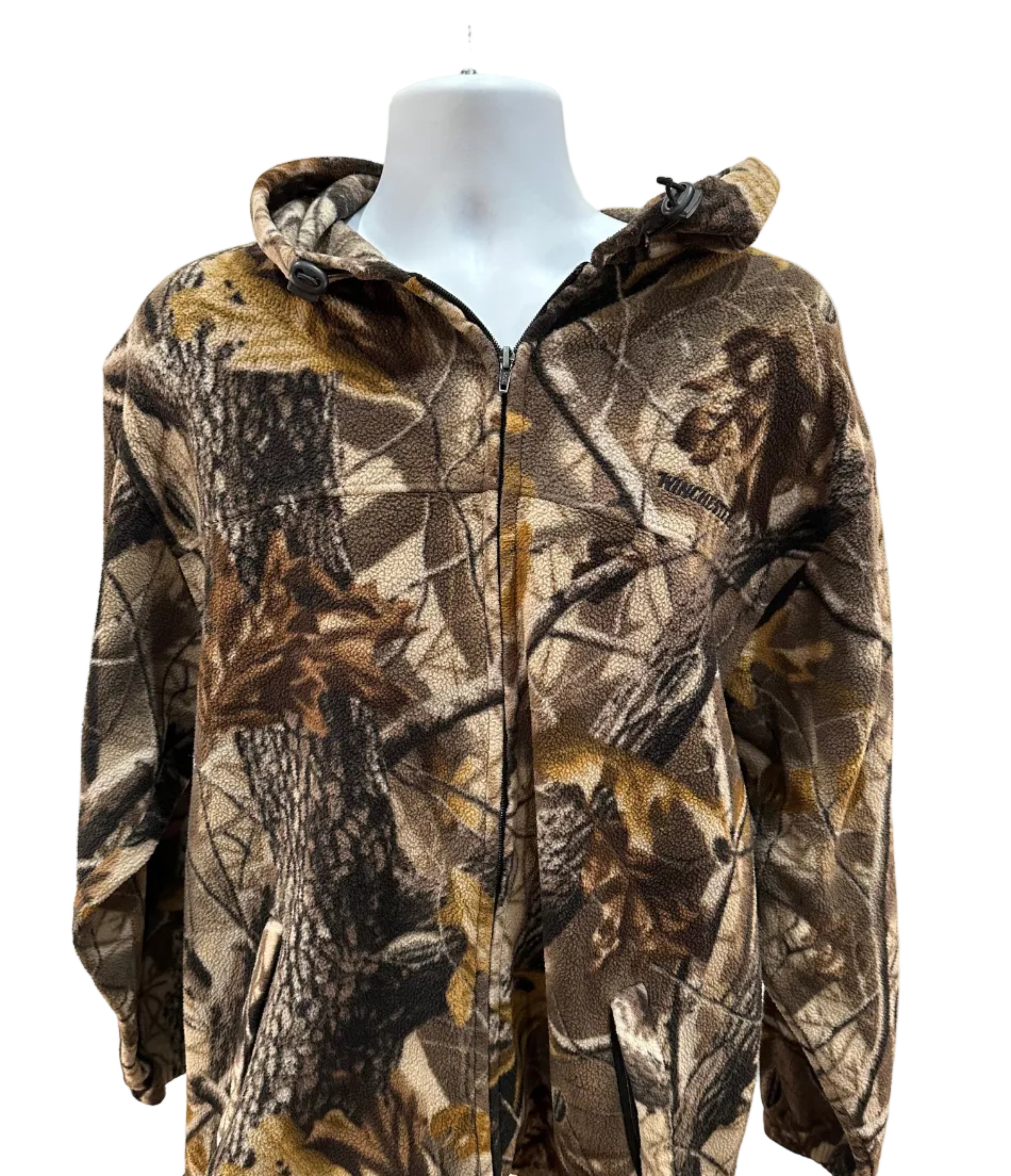 (Mens XL) Winchester Camo Fleece Jacket
