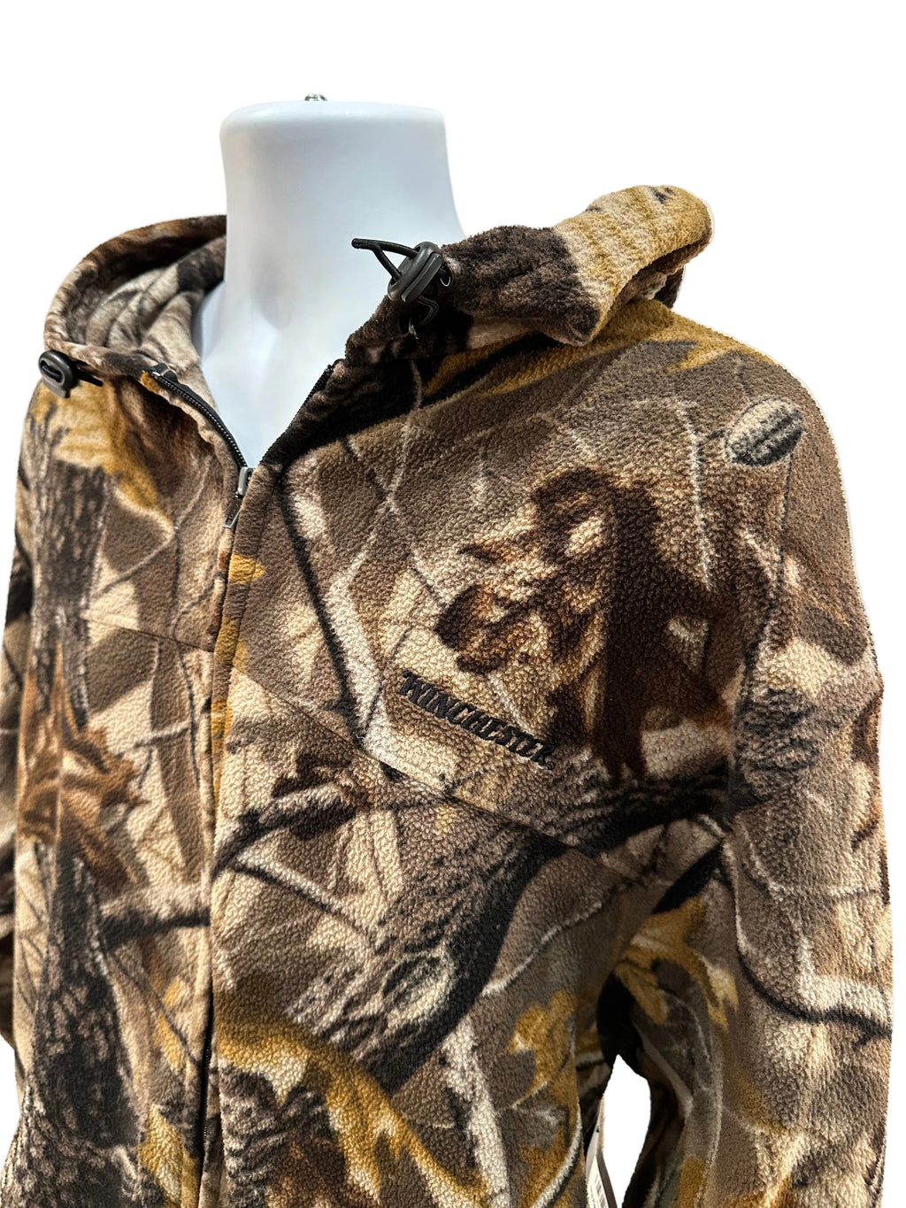 (Mens XL) Winchester Camo Fleece Jacket