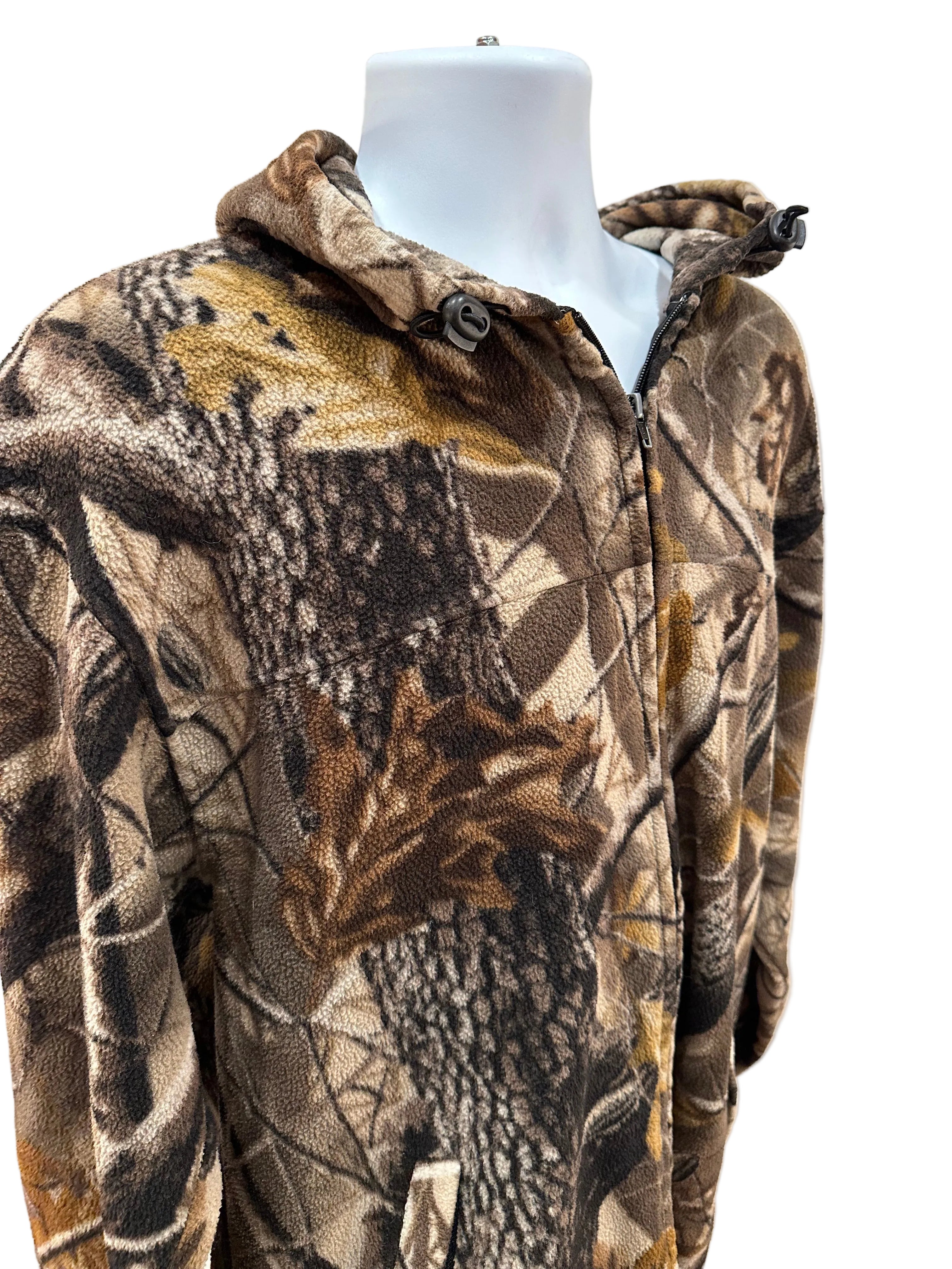 (Mens XL) Winchester Camo Fleece Jacket