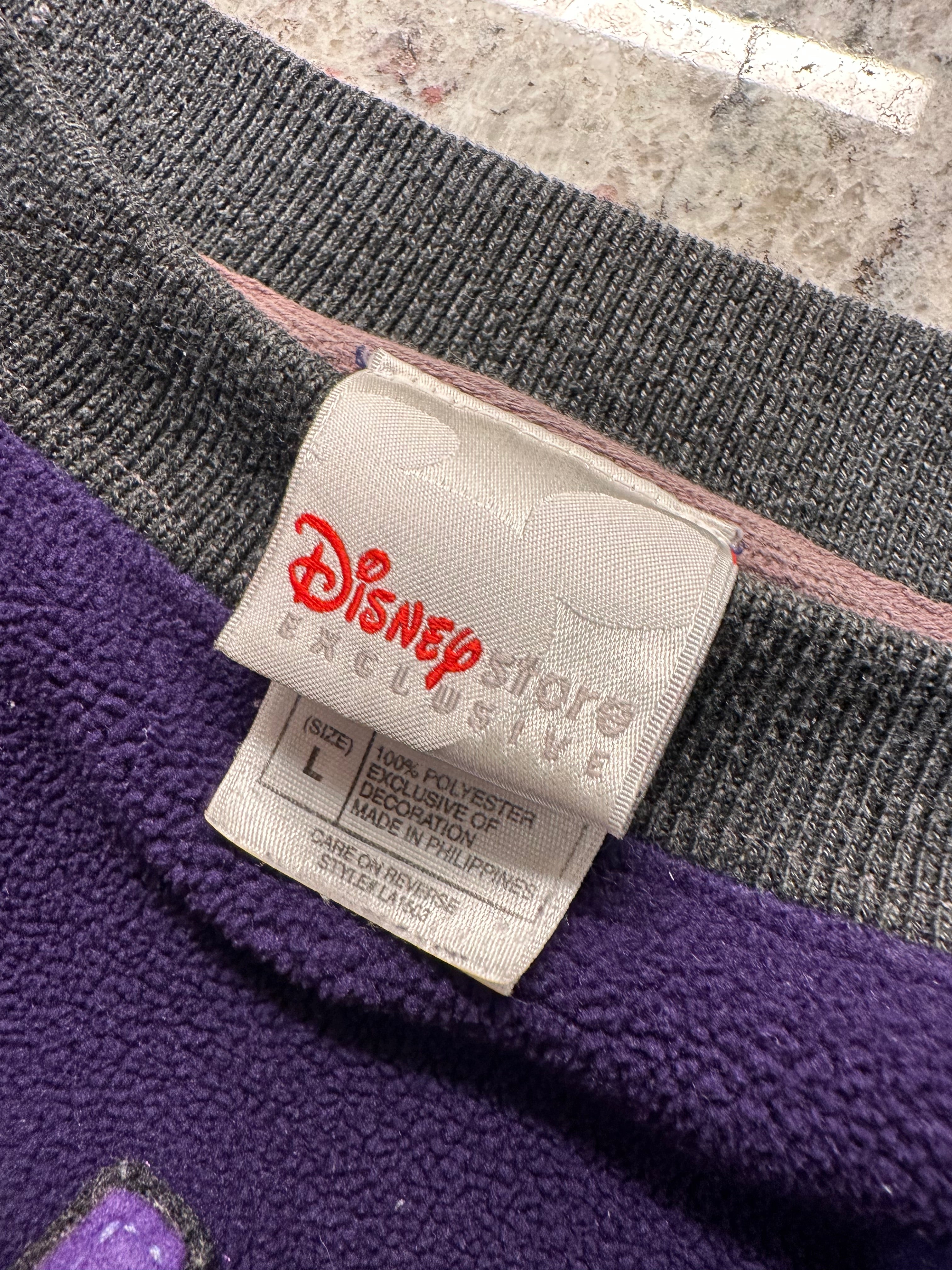 (Mens Large) Vintage 90s Disney Eeyore Fleece Crewneck