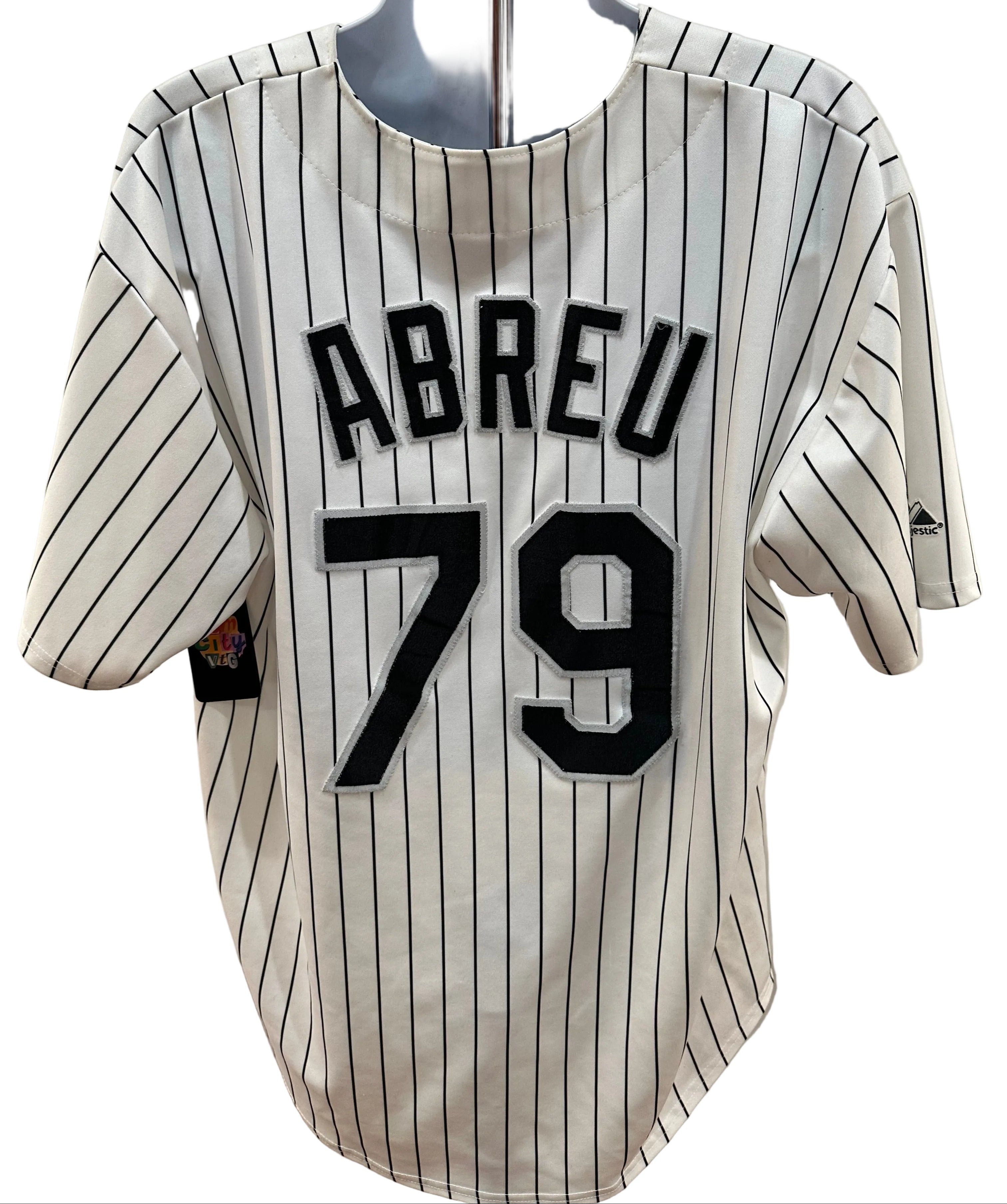 (Mens 2X) Majestic MLB Jose Abreu White Sox Jersey