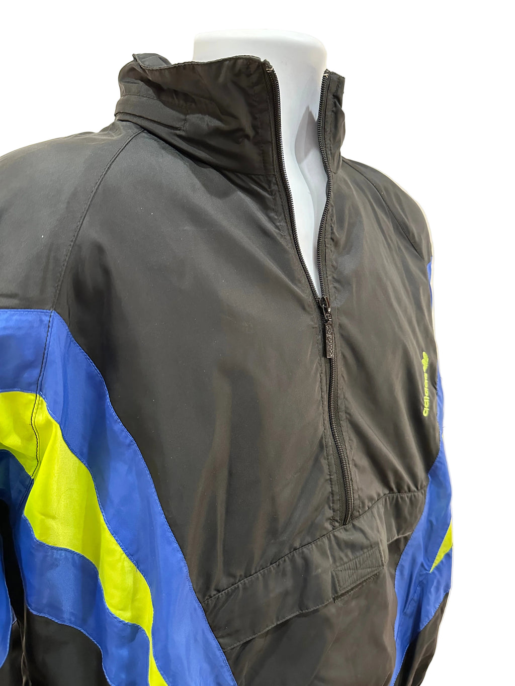 (Mens Medium) 90s Adidas Colorblock Windbreaker