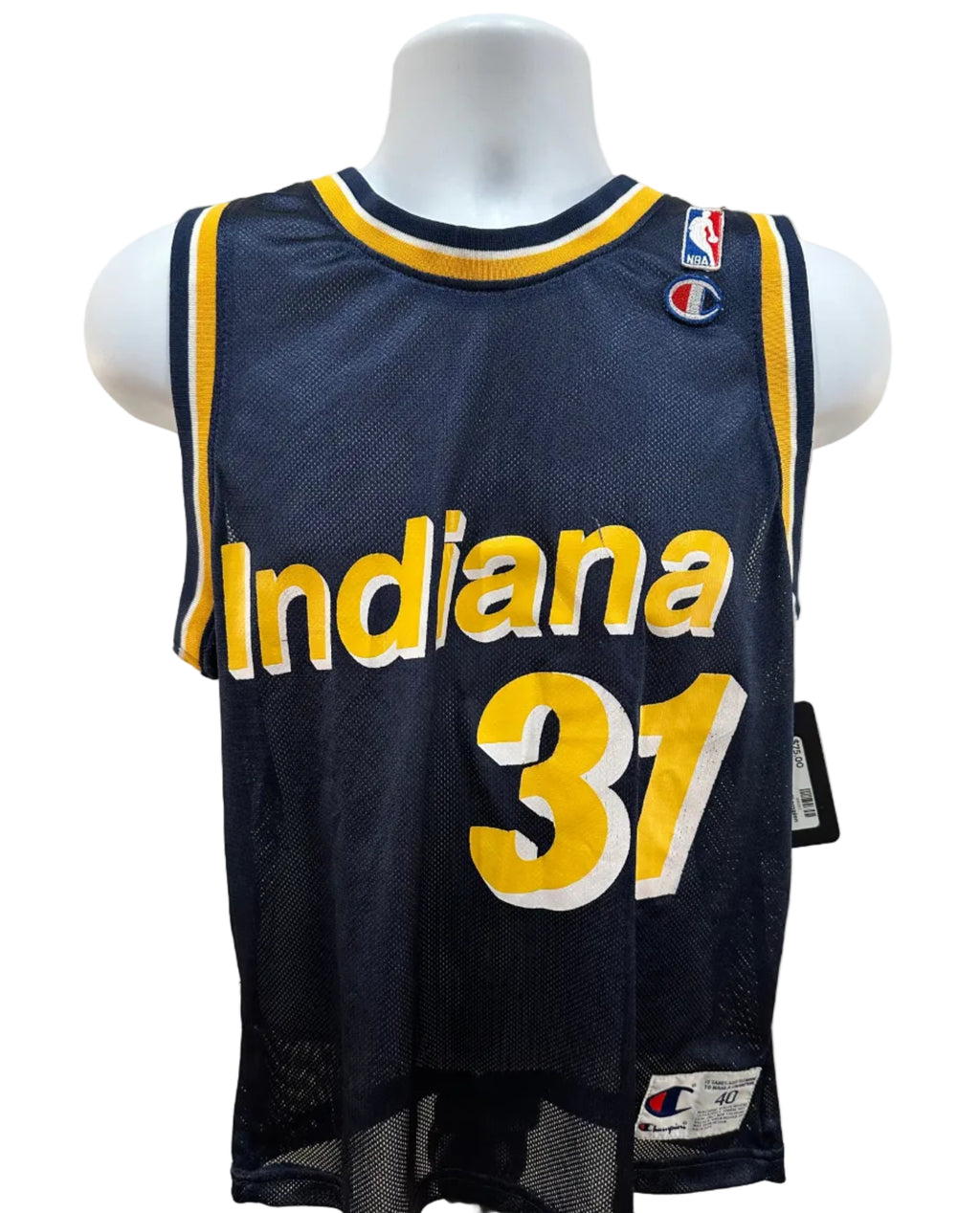 (Mens Medium) 90s Champion Reggie Miller Indiana Pacers Jersey