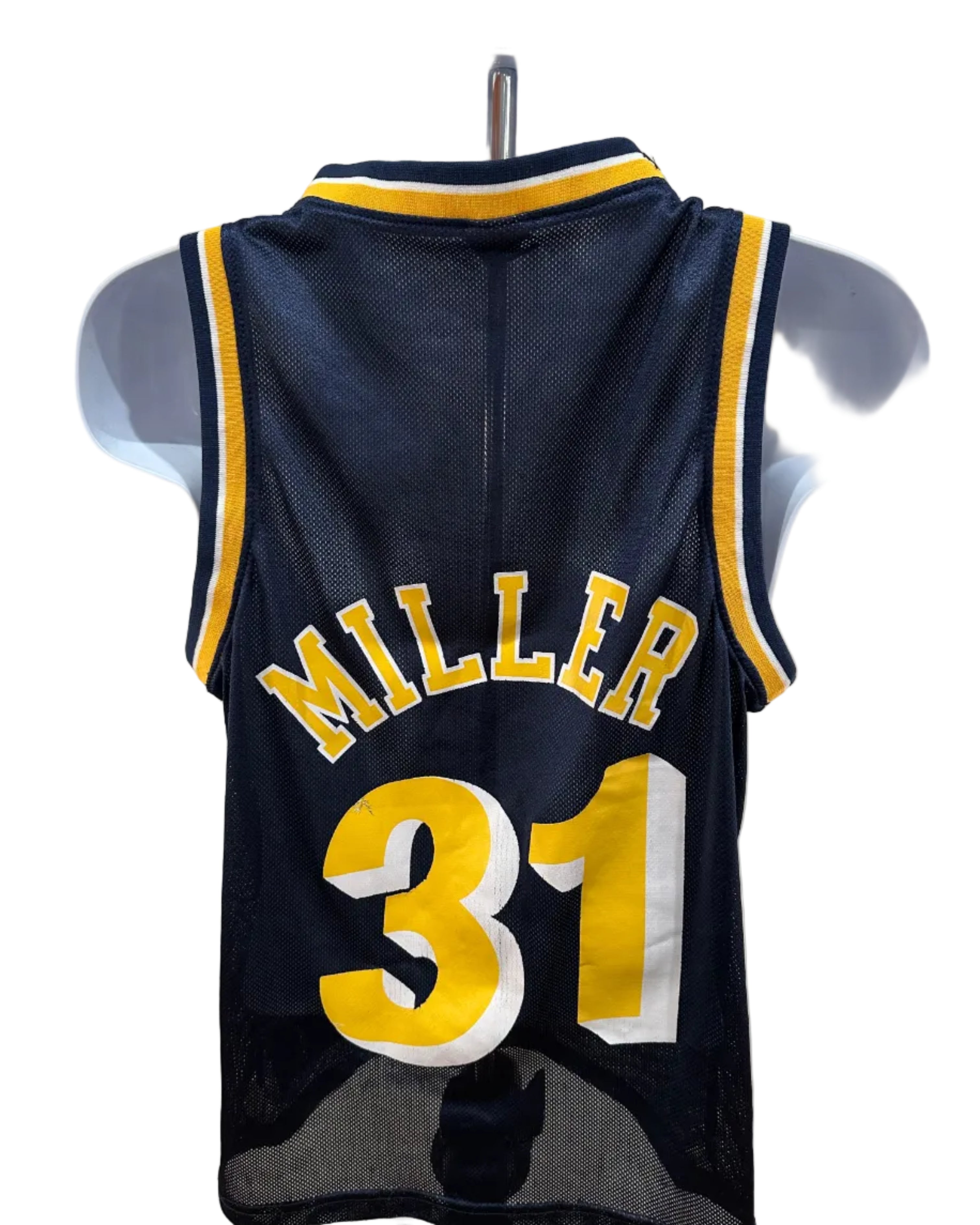 (Mens Medium) 90s Champion Reggie Miller Indiana Pacers Jersey