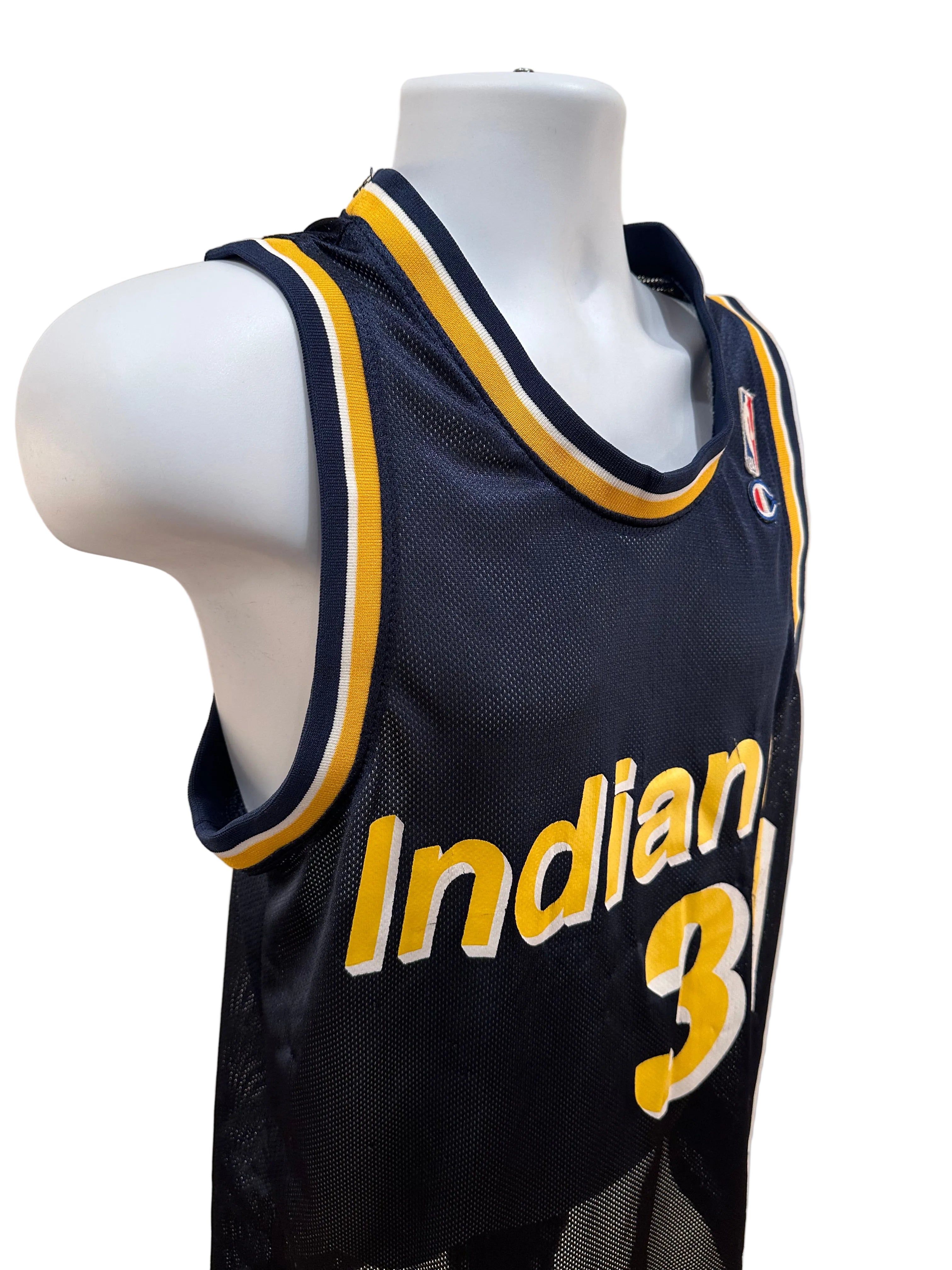 (Mens Medium) 90s Champion Reggie Miller Indiana Pacers Jersey