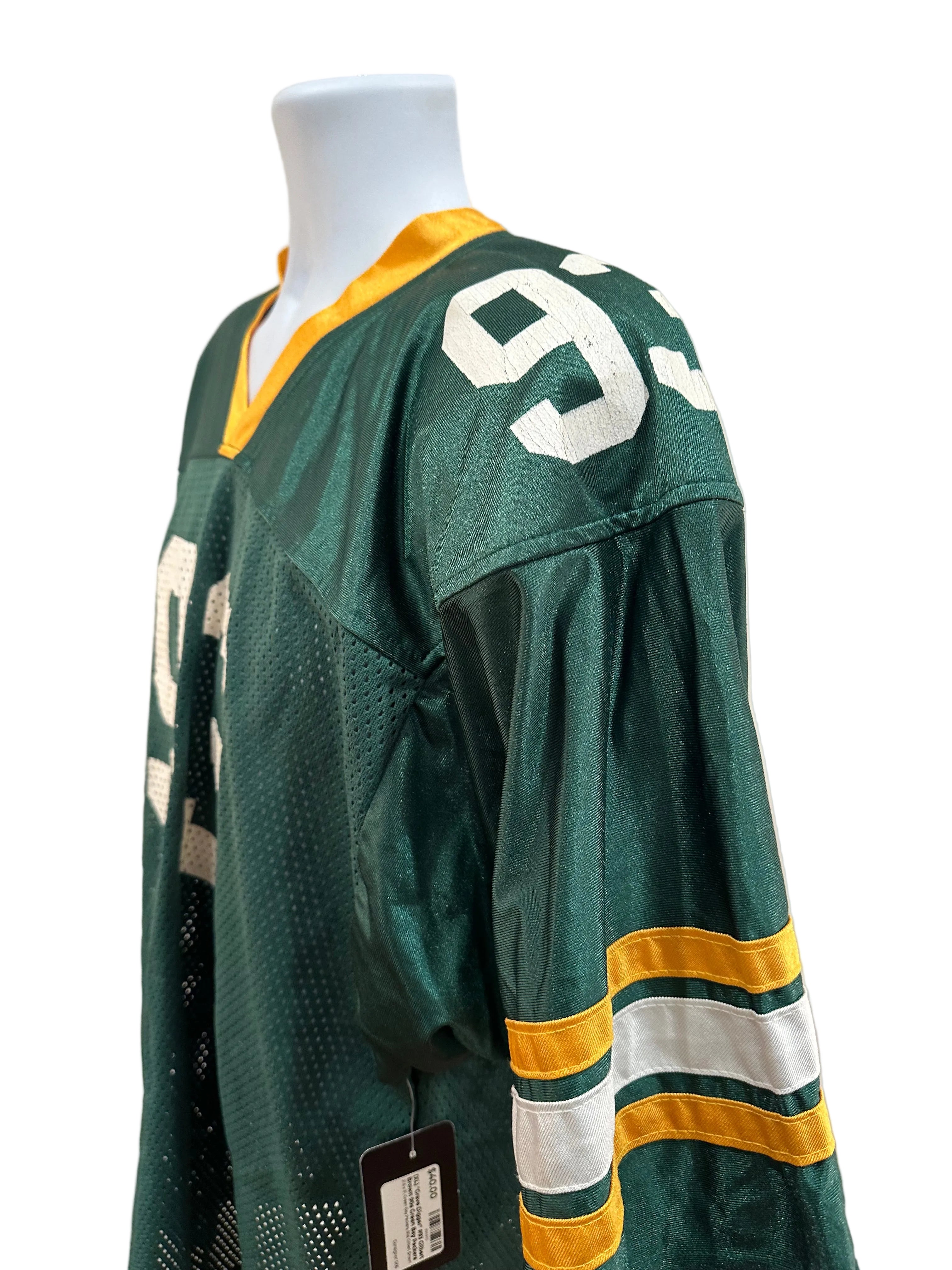 (Mens XL) "Grave Digger" #93 Gilbert Brown 90s Green Bay Packers Jersey