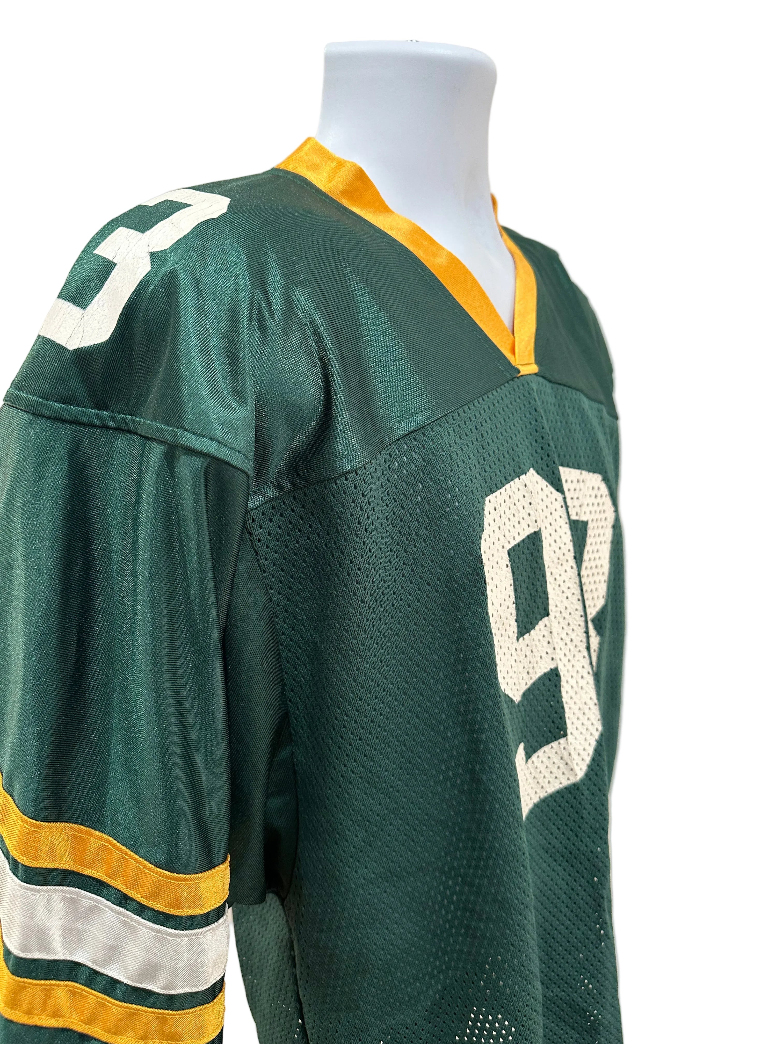 (Mens XL) "Grave Digger" #93 Gilbert Brown 90s Green Bay Packers Jersey