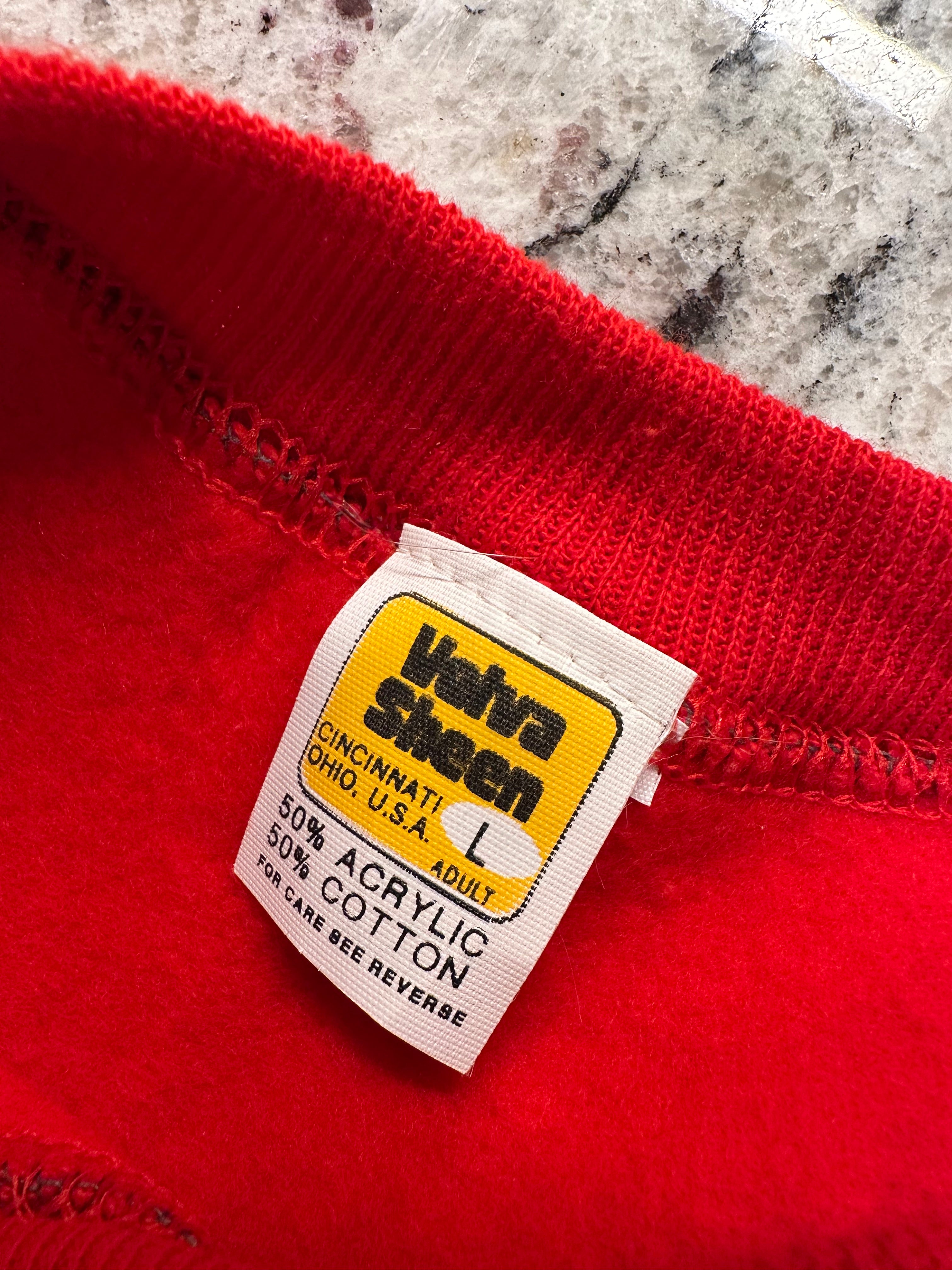 (Mens Large) 1987 NCAA Indiana Basketball Champs Crewneck