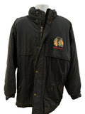 (Mens XL) 90s Starter Chicago Blackhawks Coaches Trench