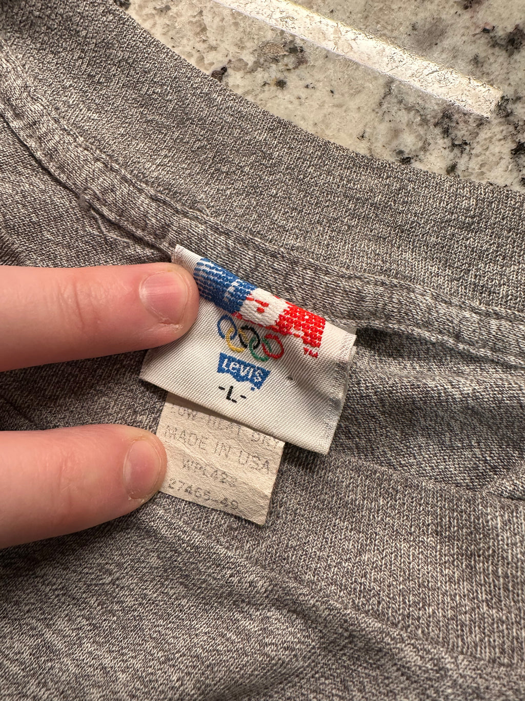 (Men's Large) 1984 Levi's USA Olympics Long Sleeve