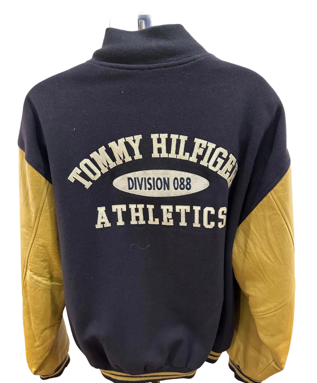 (Mens 2X) 90s Tommy Hilfiger Varsity Jacket