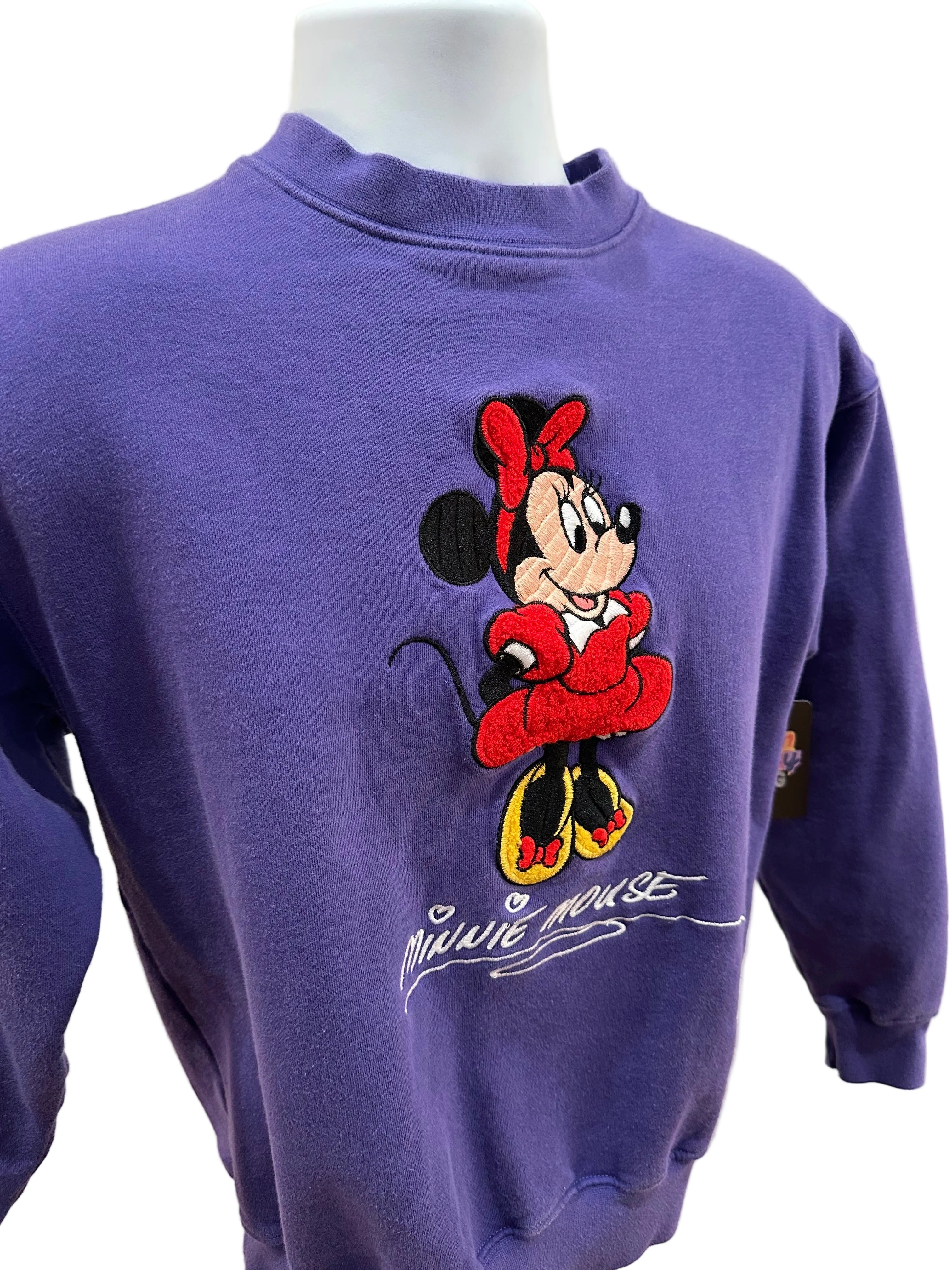 (Women's Small) 90s Minnie Mouse Crewneck