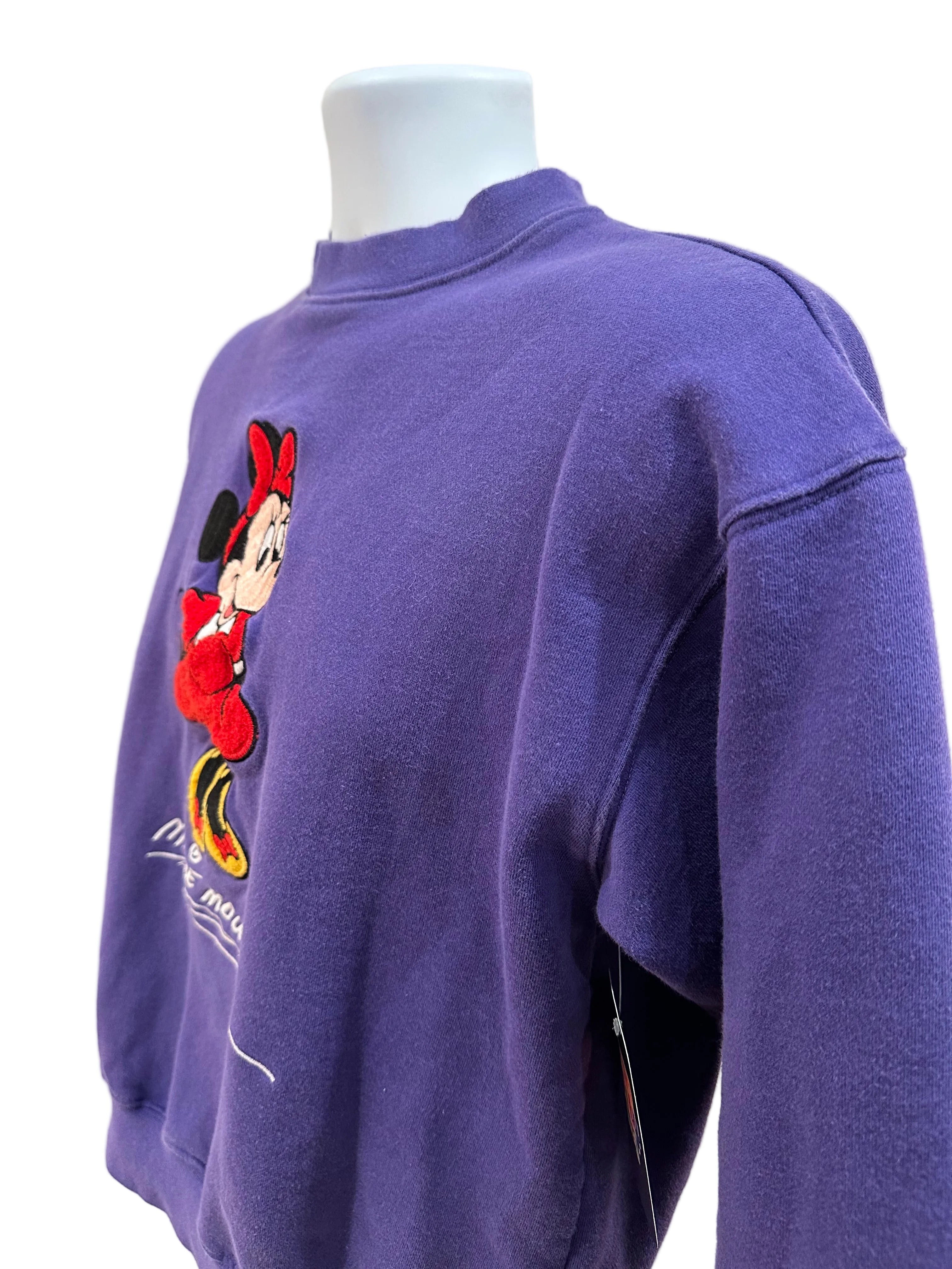 (Women's Small) 90s Minnie Mouse Crewneck